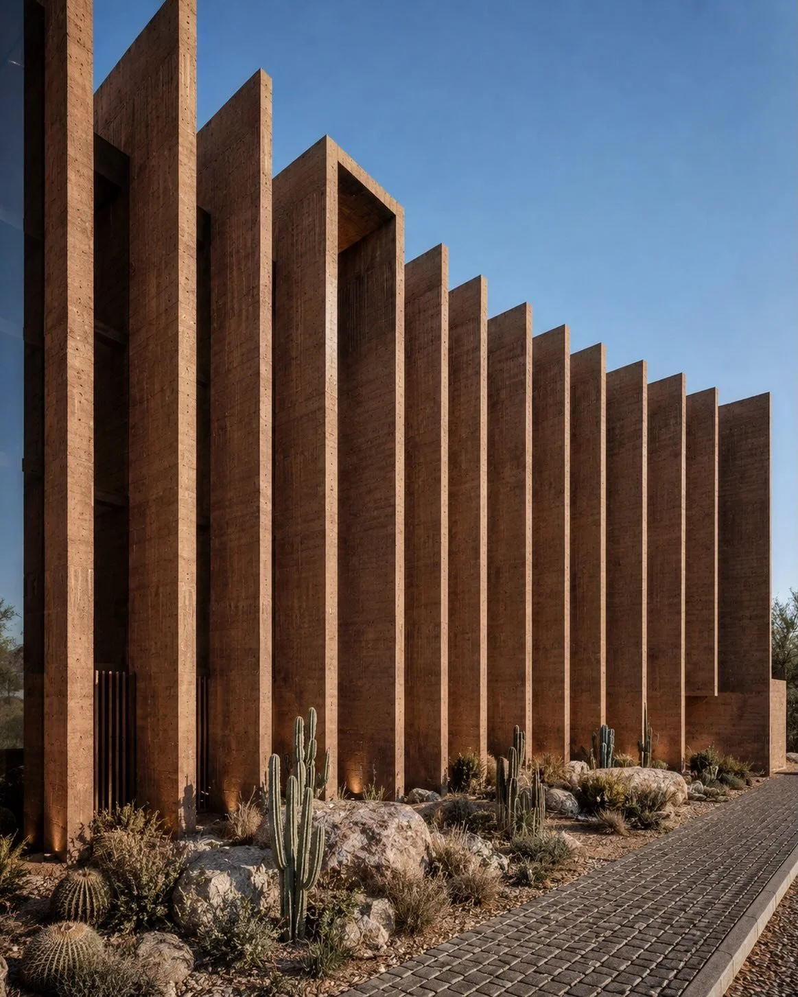 San Quint&iacute;n Apartments // Baja California M&eacute;xico // #architecture #design #buildings #apartments #desert