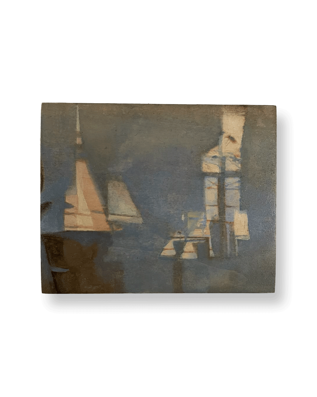 Victorian Namesake | 
2026 | 
Watercolor and oil on wood | 
4 x 4 7/8 | 
500USD with frame (SOLD)