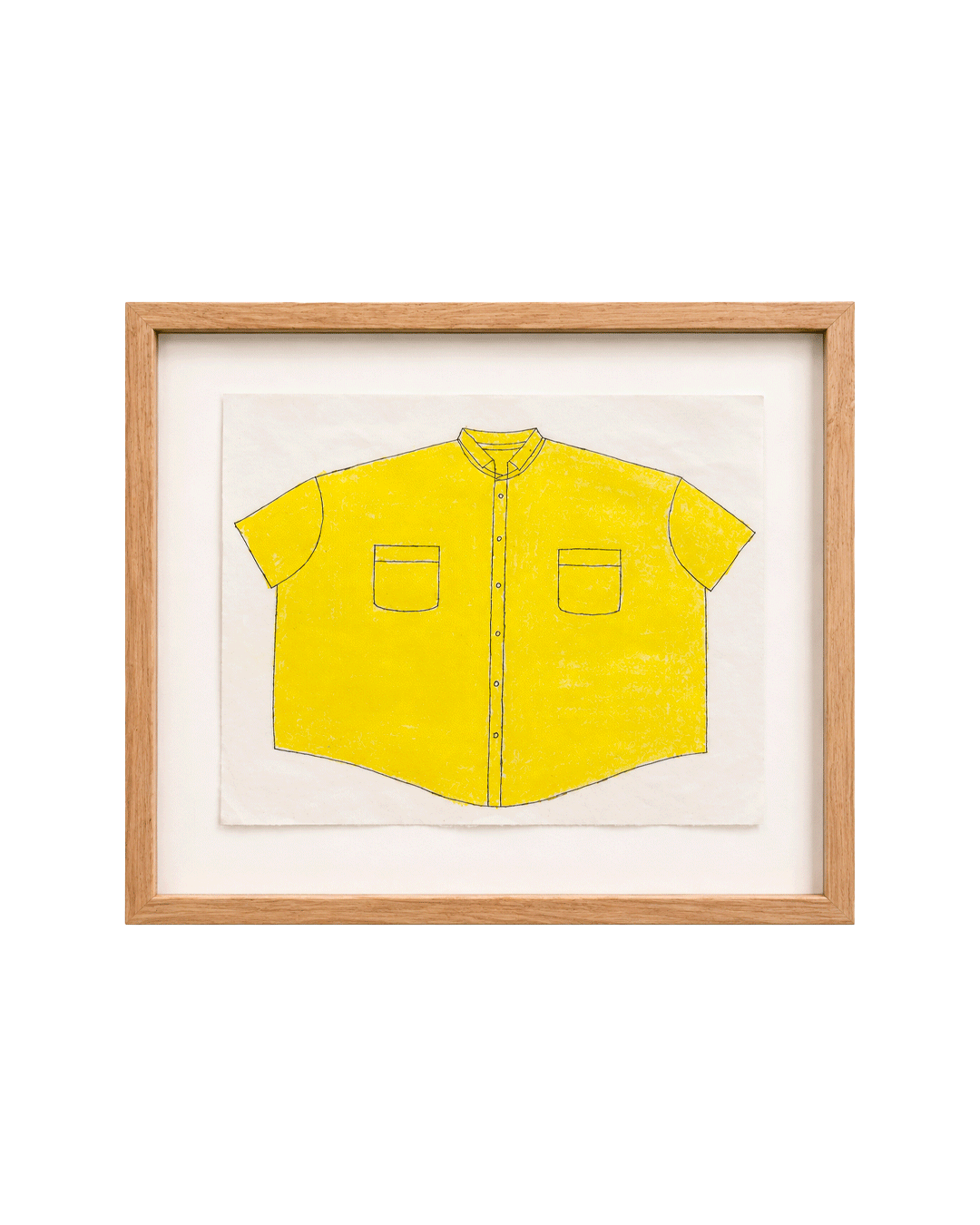 Untitled | 
2023 | 
Crayon and graphite on paper | 
8.5 x 11 inches | 
(Collection of the Gallery, Available for Sale)  | 
500 USD