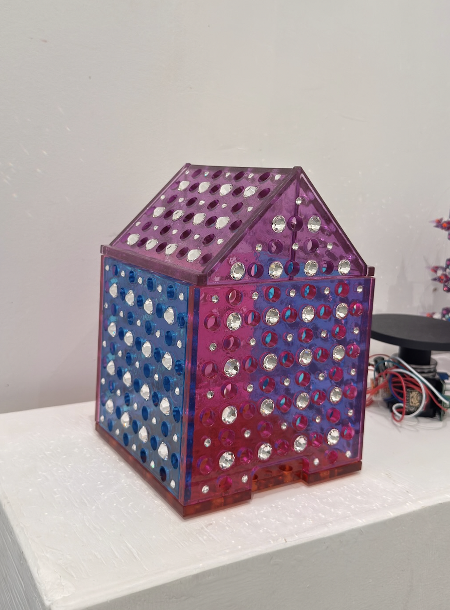 Lucky house | 2026 | UV resin, crystals, automotive paint, and e6000 | 
1250USD