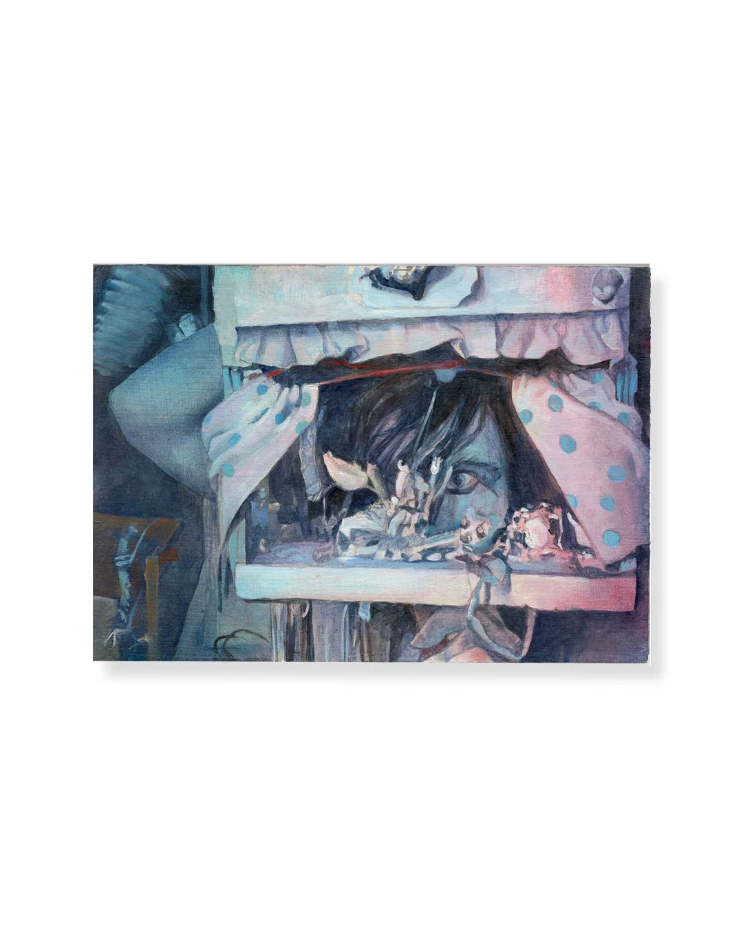 Omer Gal at 7 Belvidere | Oil on wood | 5 x 7 | 2020 | 600USD
