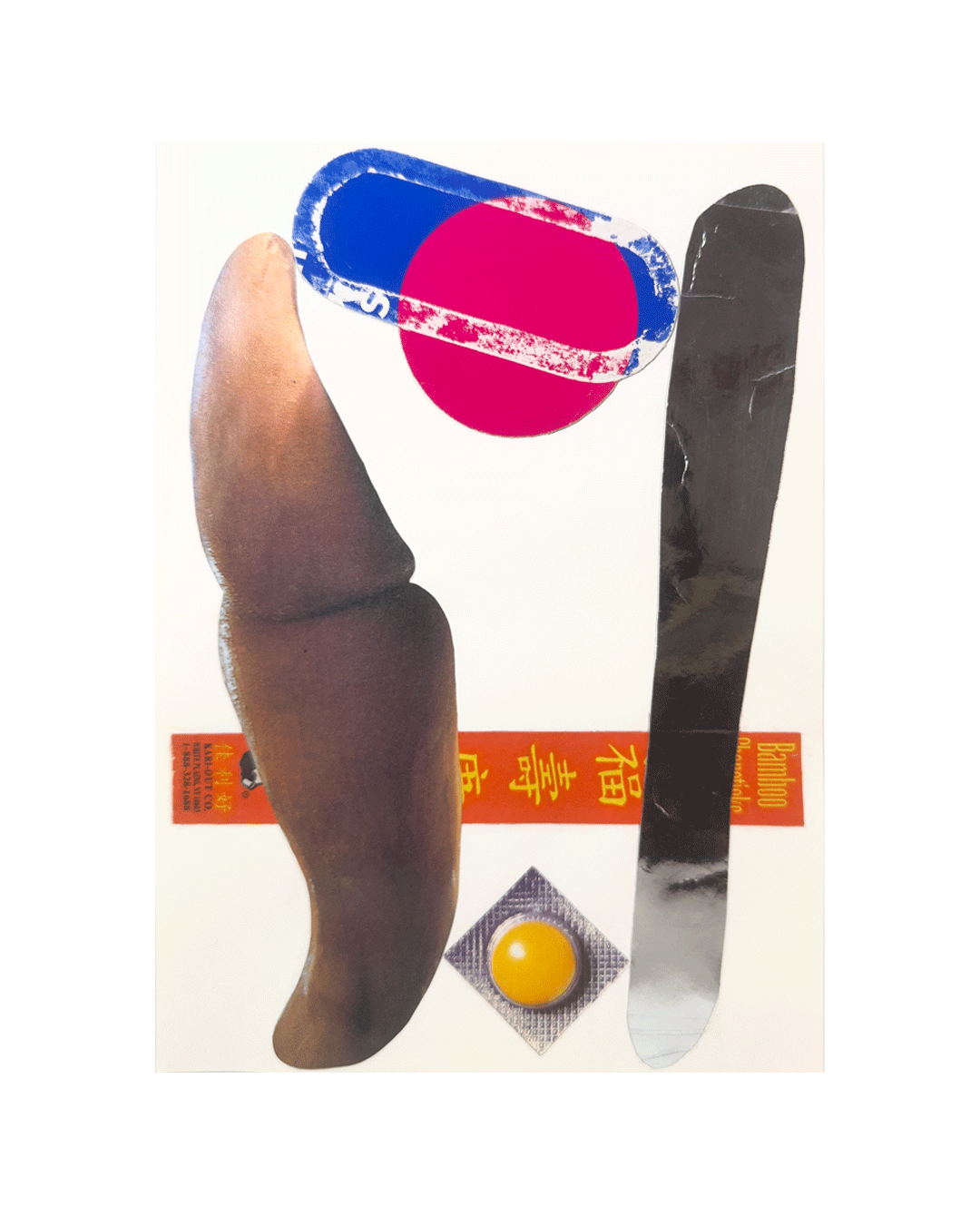 Untitled |
 2014 |
 Collage, marker on paper
11.69 x 8.27 inches | 300USD