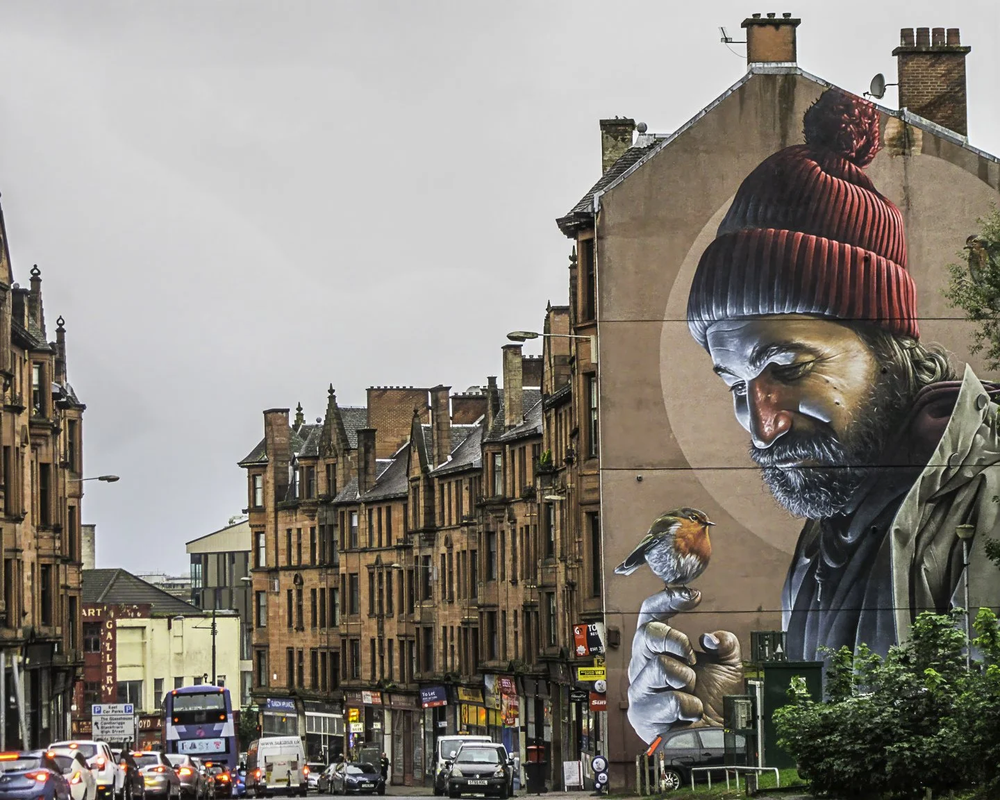 Mural, Glasgow (by Betty Brickson)