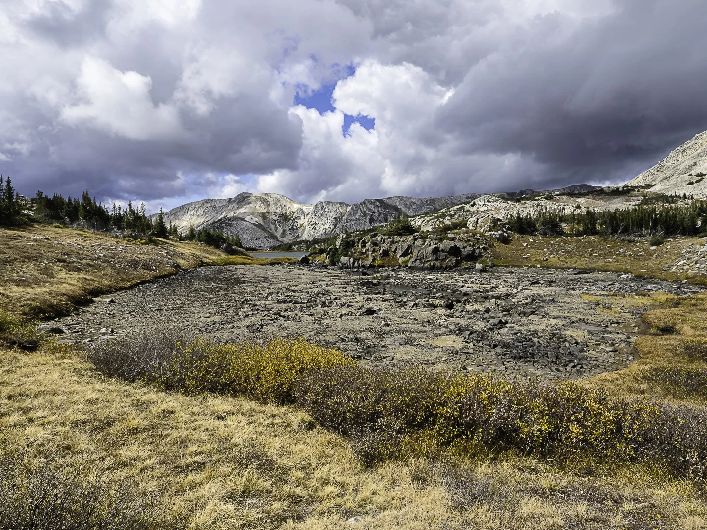 Dry lake bed, Lost Glacial Lakes Trail (2025)