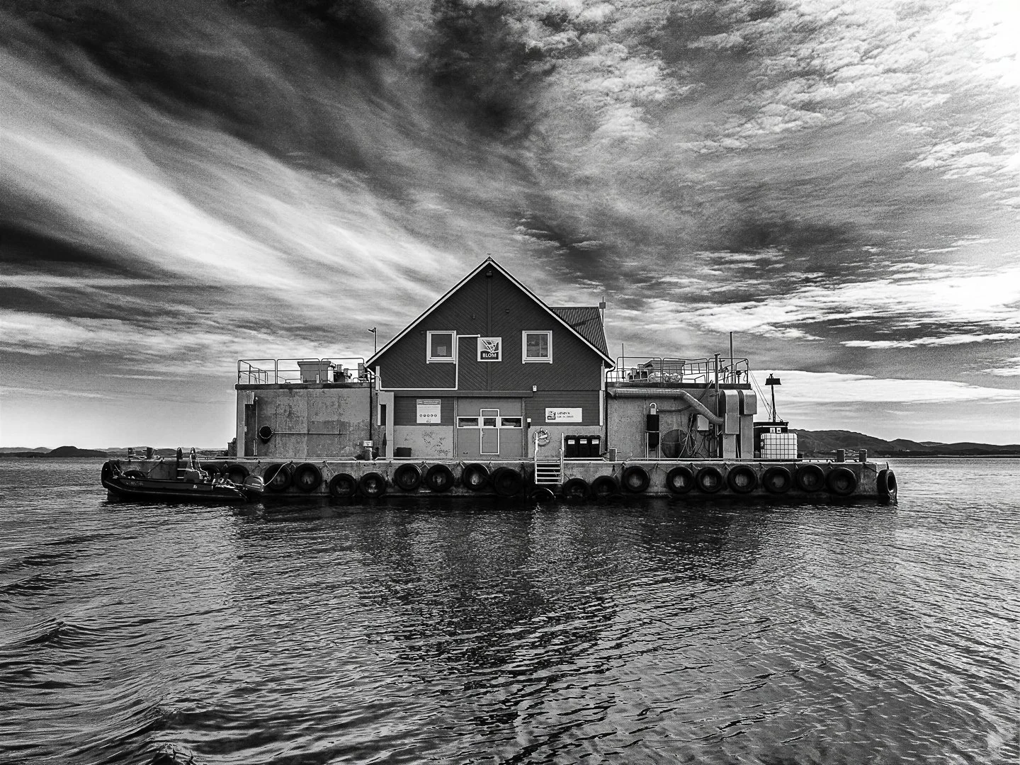 Norwegian fish farm control center