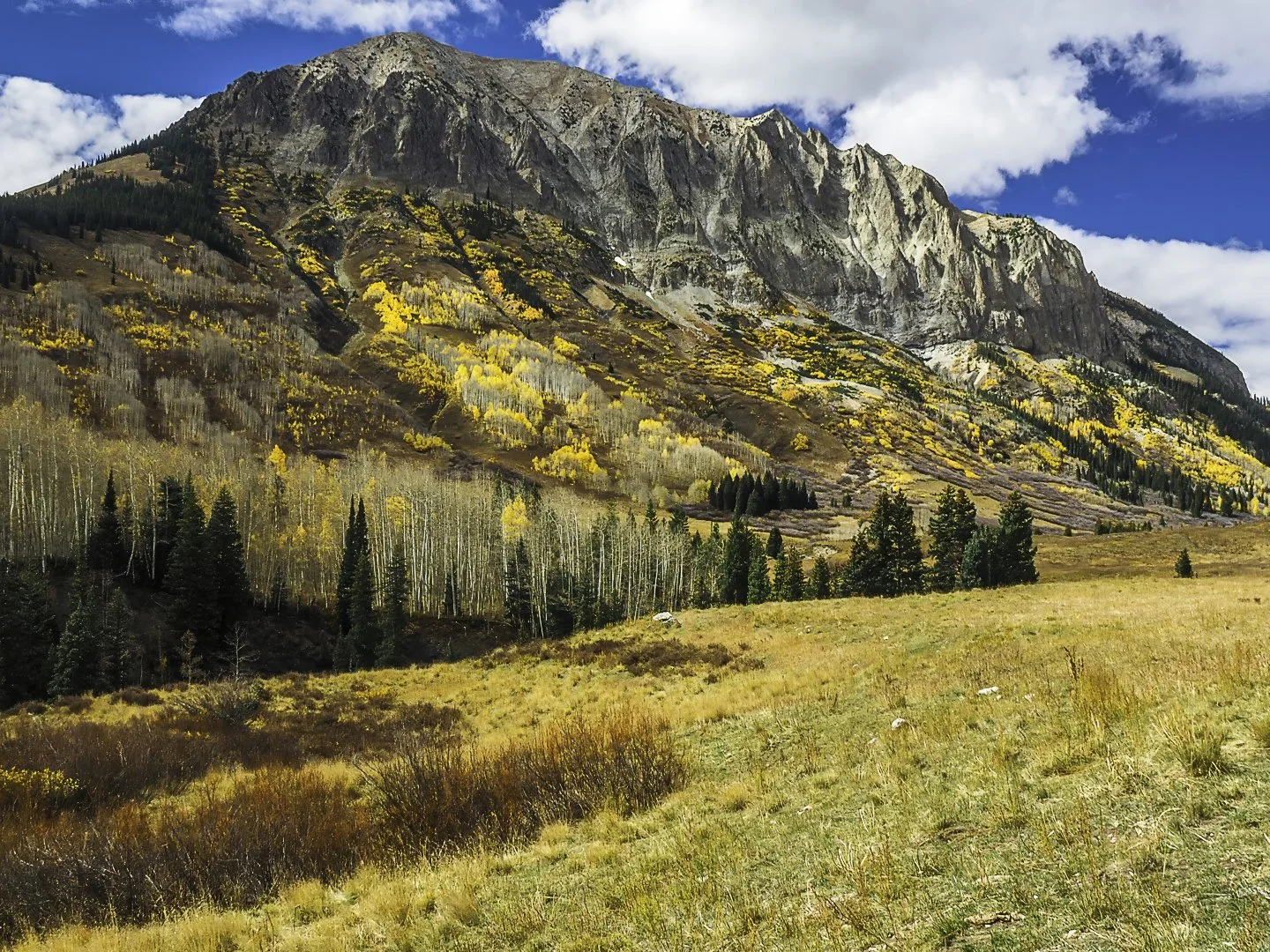 Gothic Mountain from Deer Creek Trail (2016)