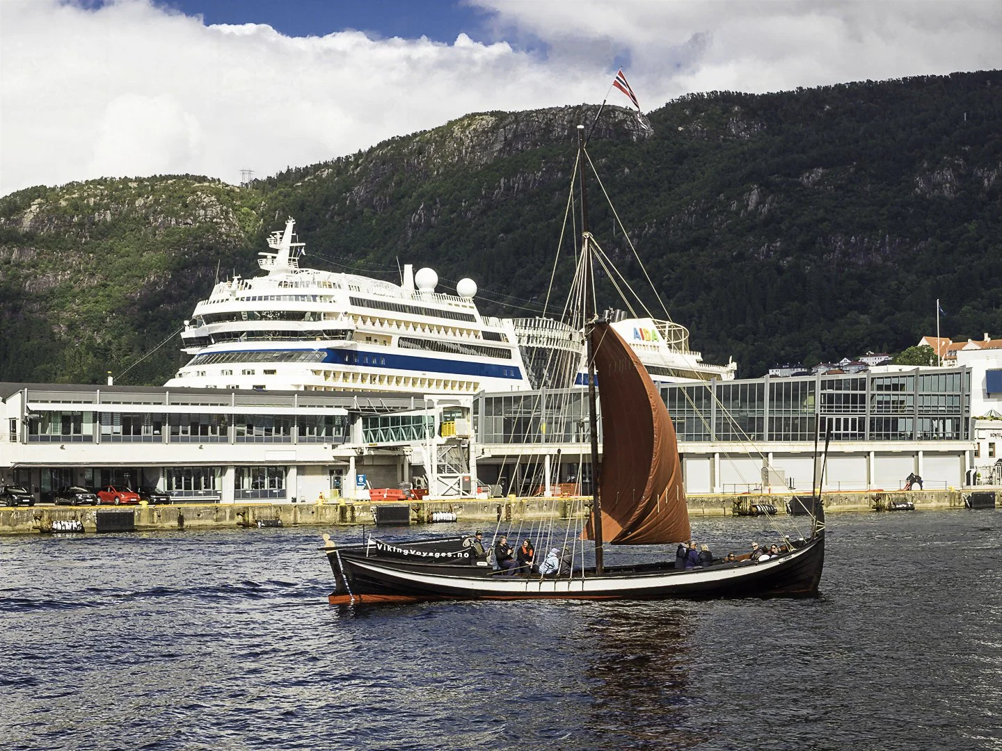 "Viking" ship