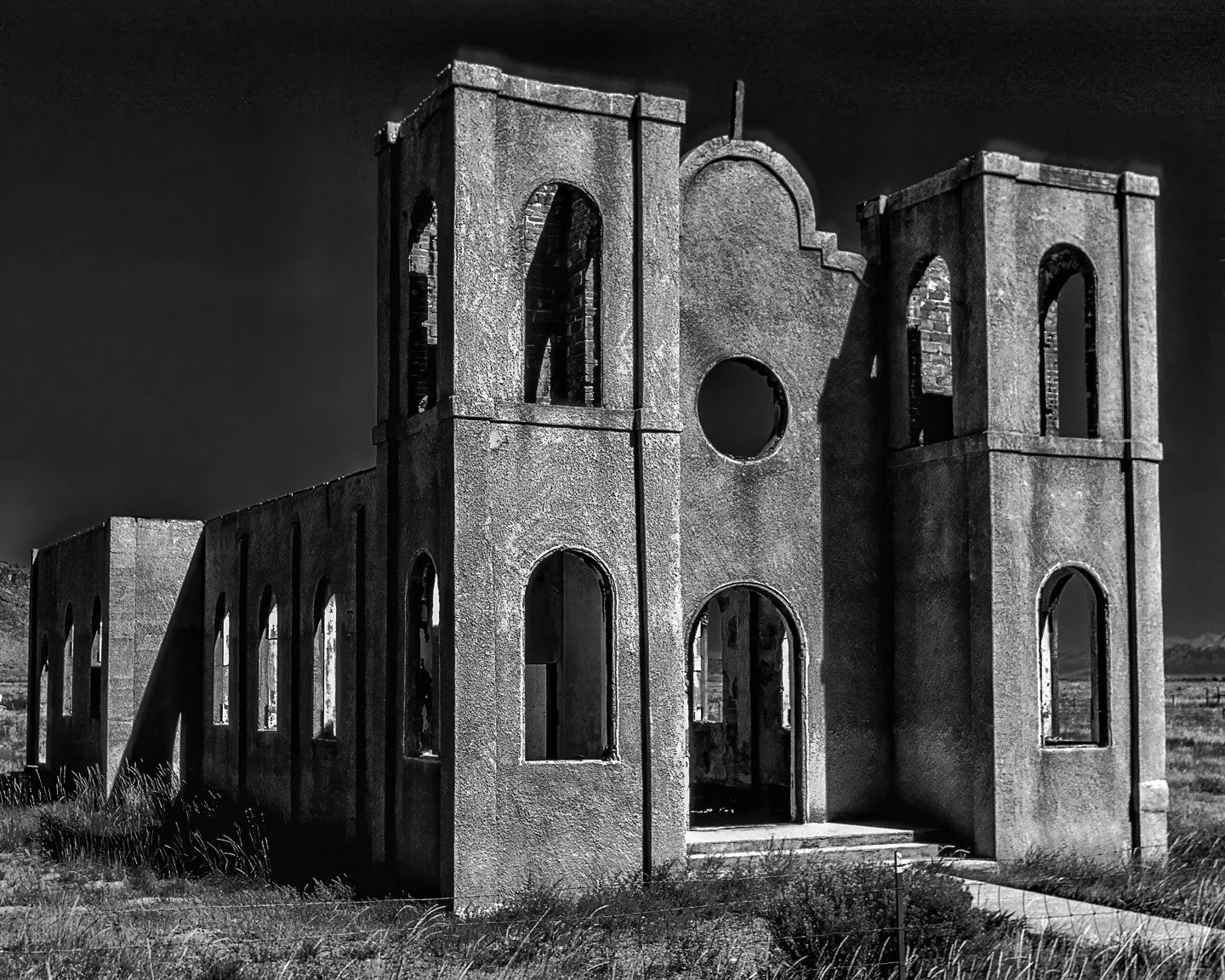 Abandoned church, Antonito (1977)