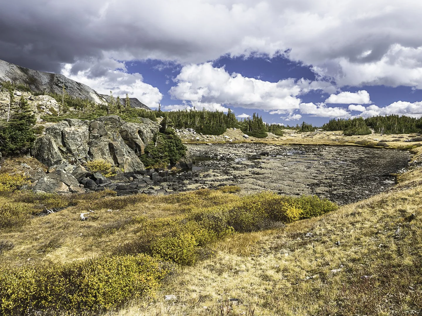  Dry lake bed, Lost Glacial Lakes Trail (2025)