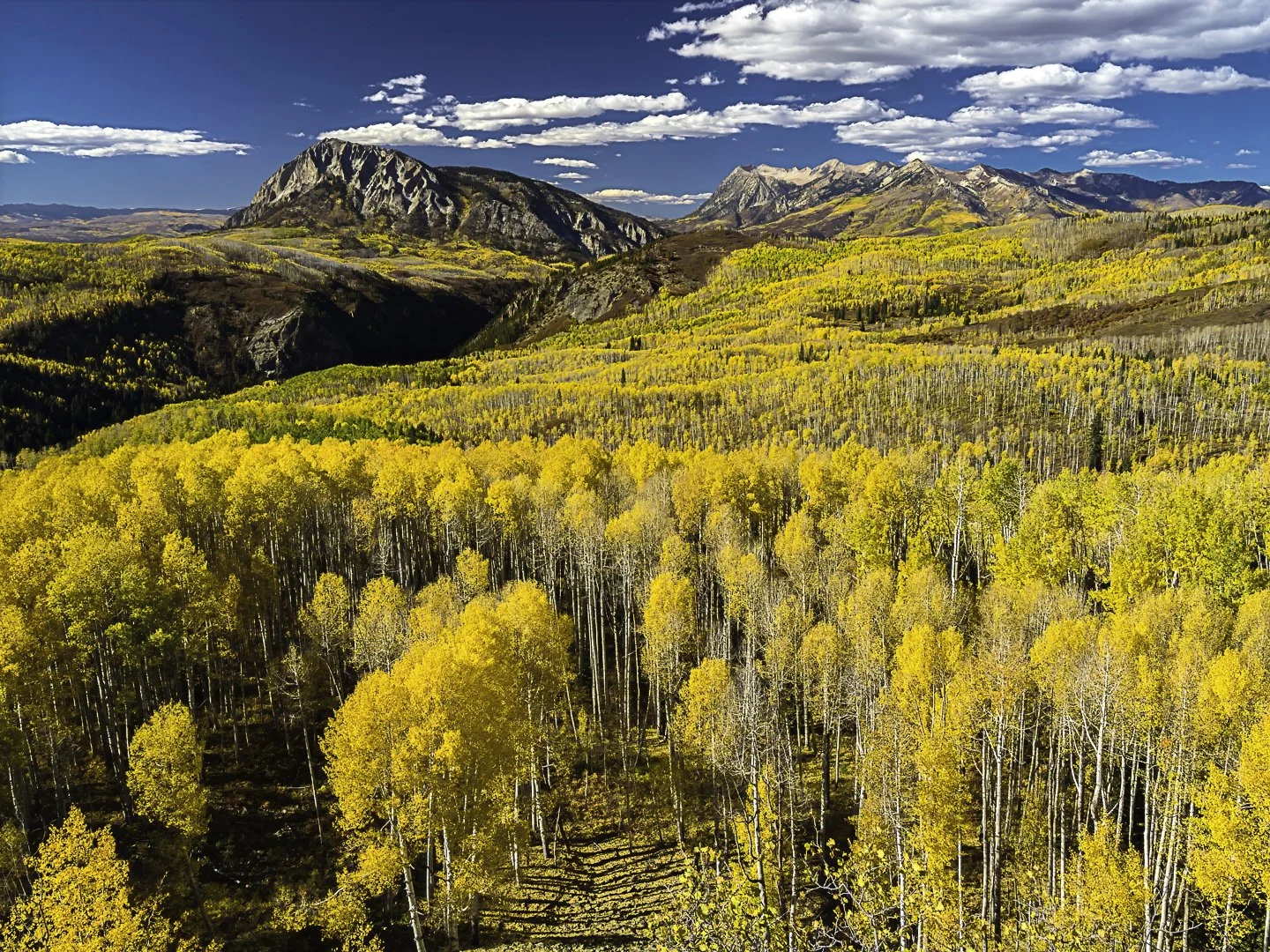Marcellina Mountain from dark Canyon Overlook (2023)