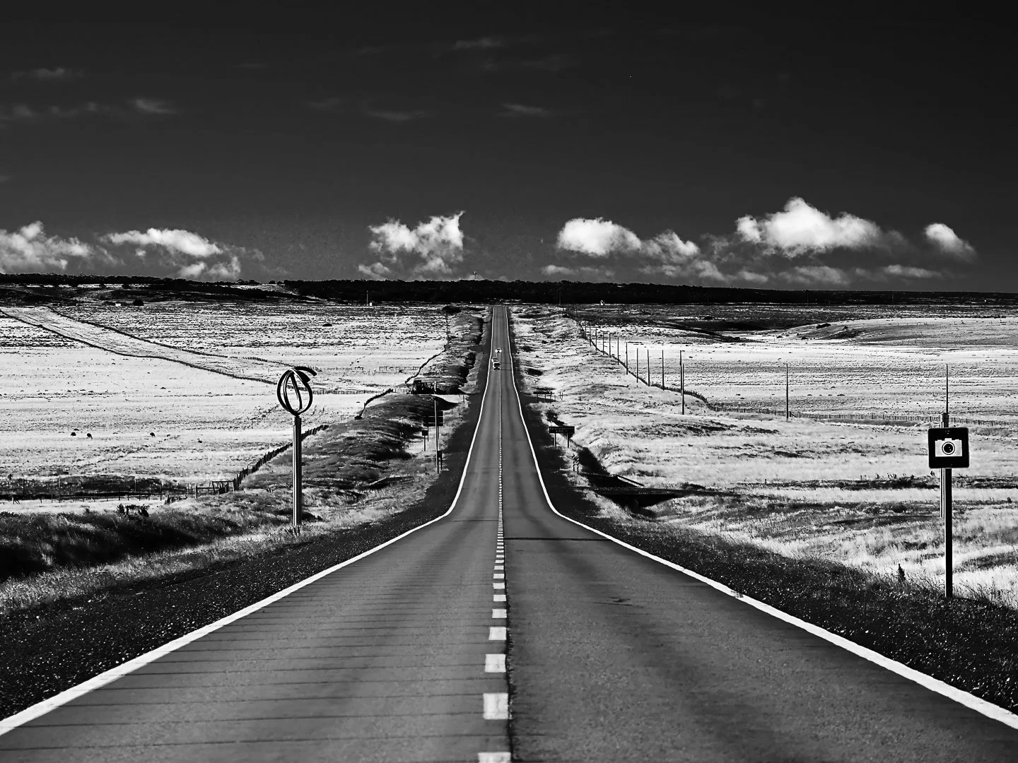 Ruta 9 from Punta Arenas to Torres del Paine National Park, Chile
