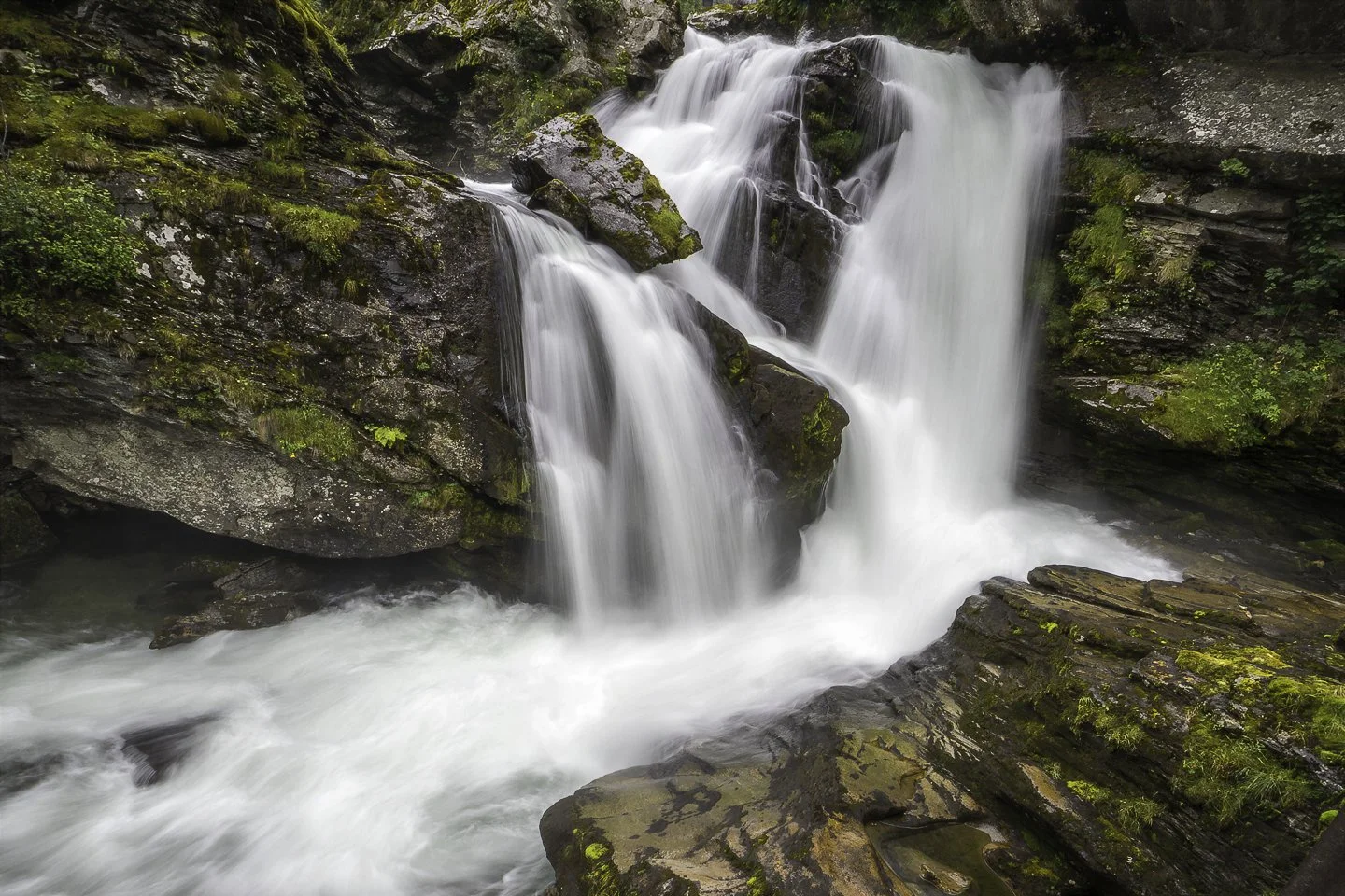 Falls on Geirangelva River