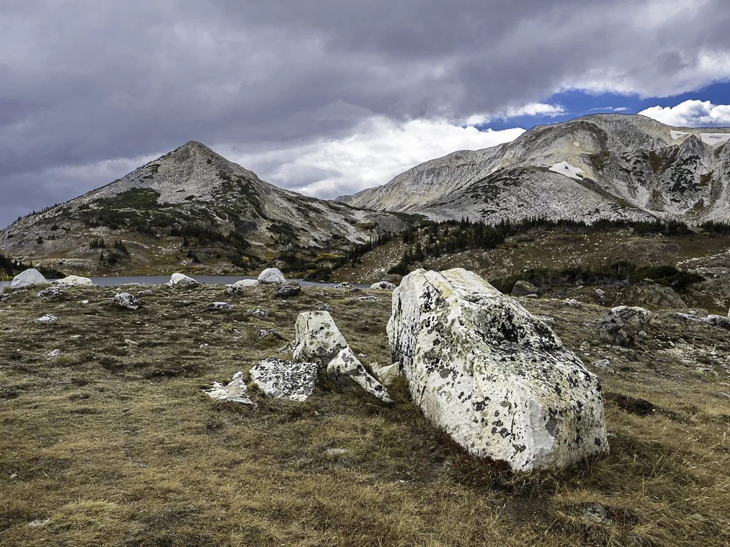 Glacial erratic, Lost Glacial Lakes Trail (2025)