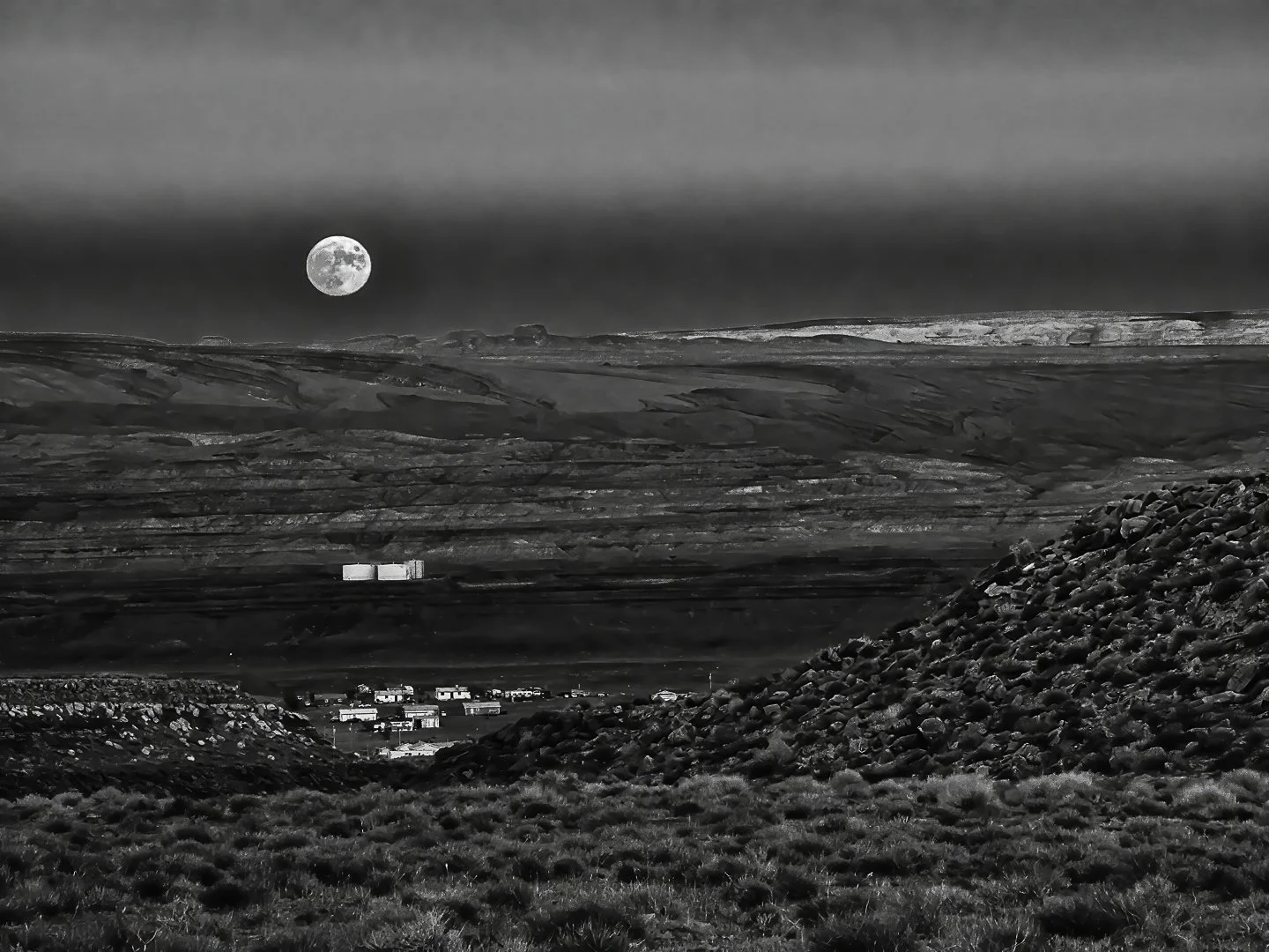 Moon Over Halchita, UT (2020)