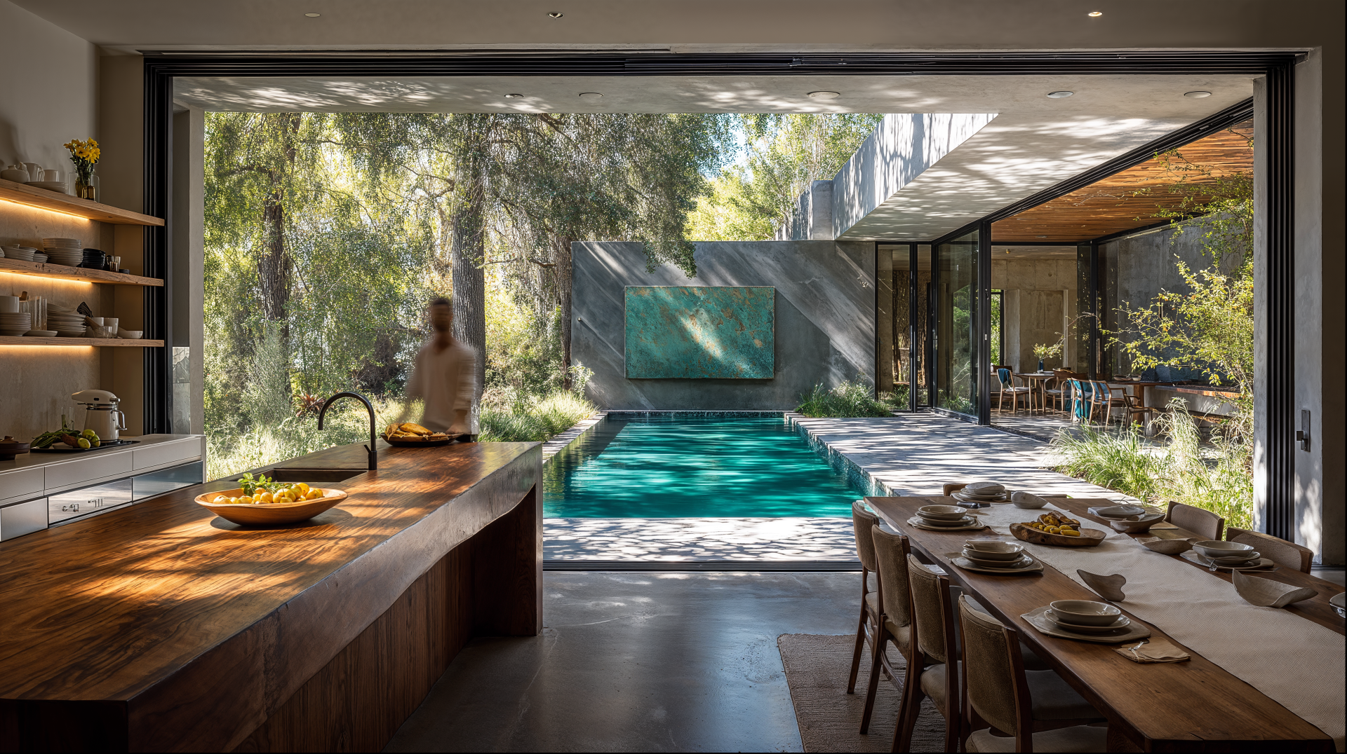 Basalt Monolith House, Kitchen.png