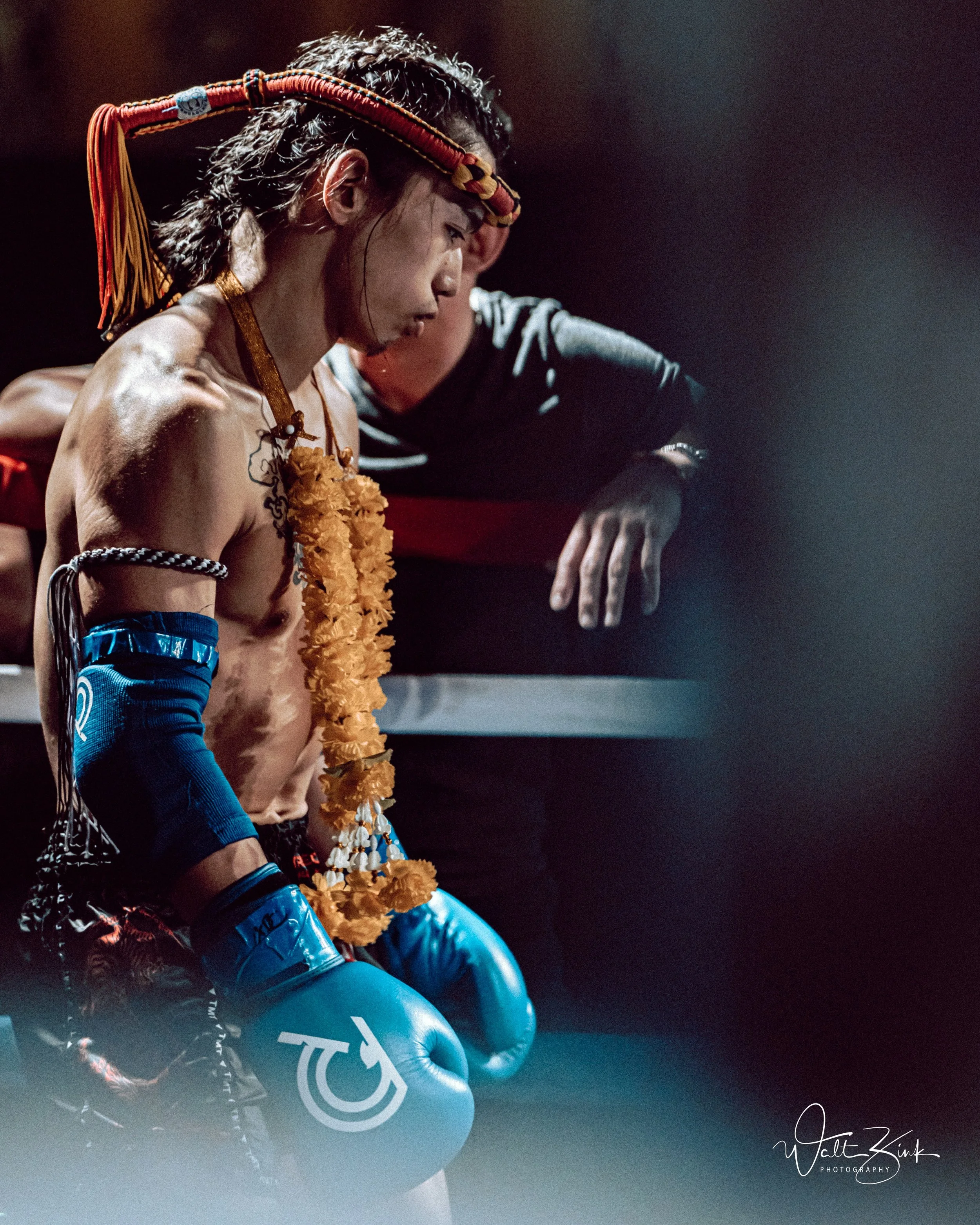 Xingchun Hector Wang in fighting gear