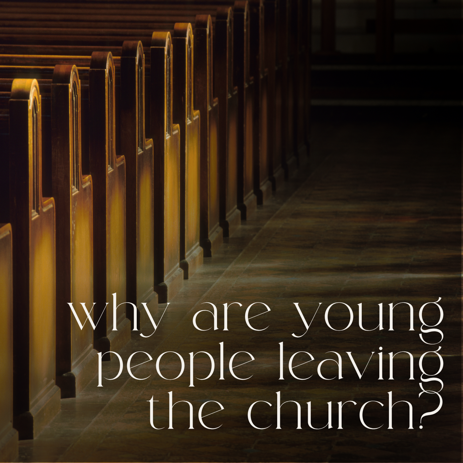 why are young people leaving the church?
