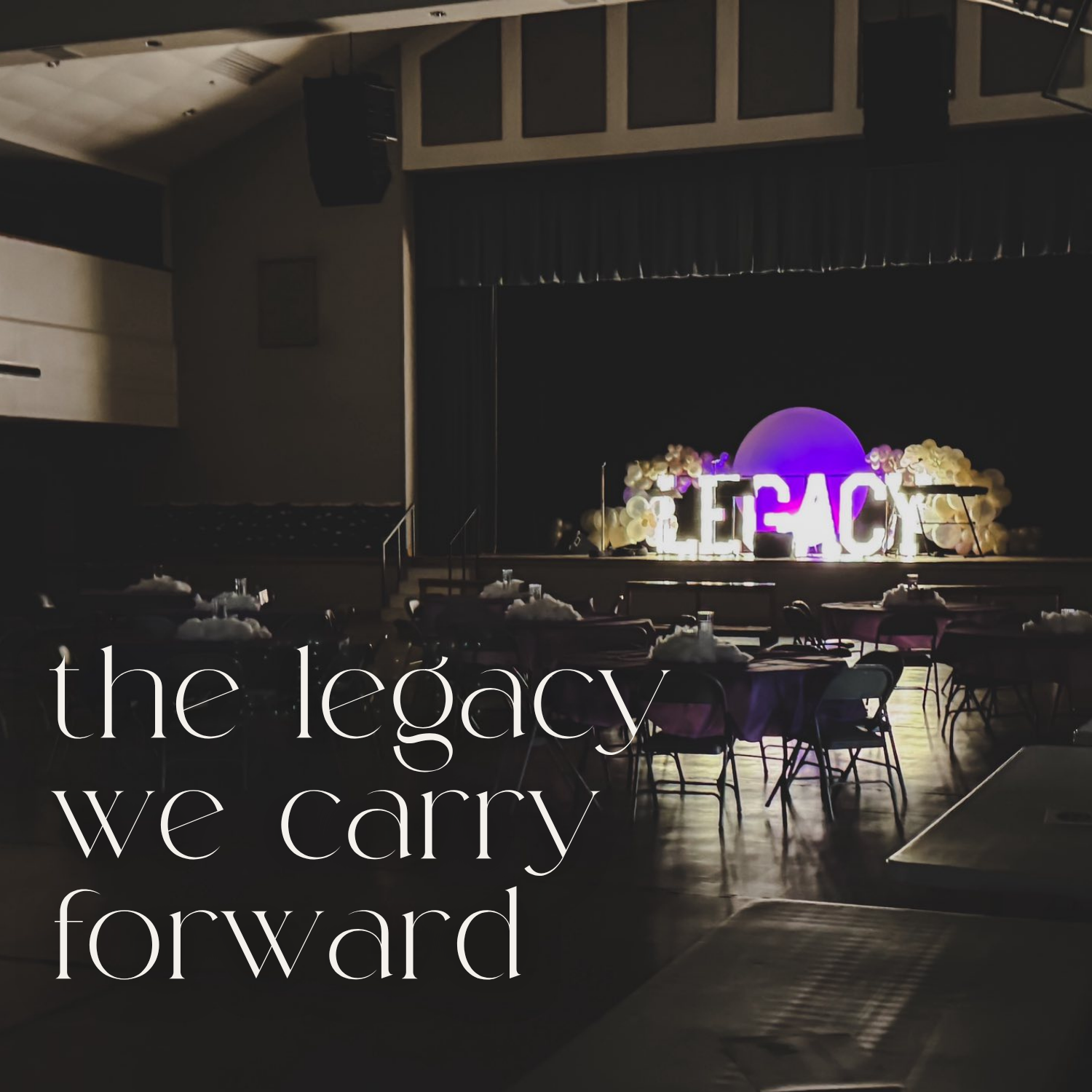 for the legacy we carry forward