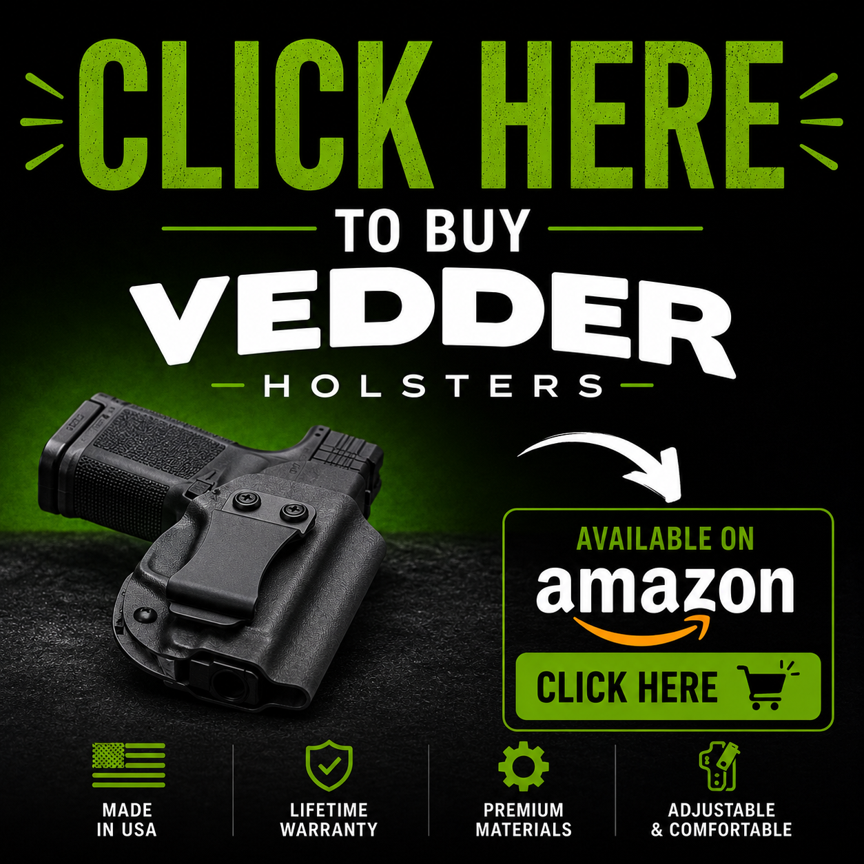 Vedder Holsters on Amazon