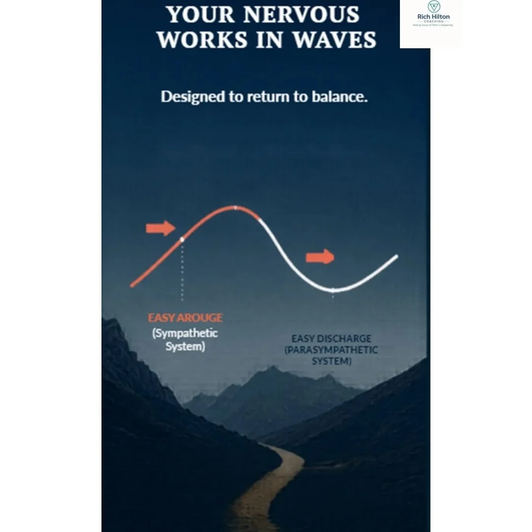 The human body is designed for balance. 

A steady rhythm. Easy breaths in and out. Stress&hellip; followed by recovery.

What it isn&rsquo;t designed for is the constant noise of the modern world: continuous stress, isolation, comparison, and the re