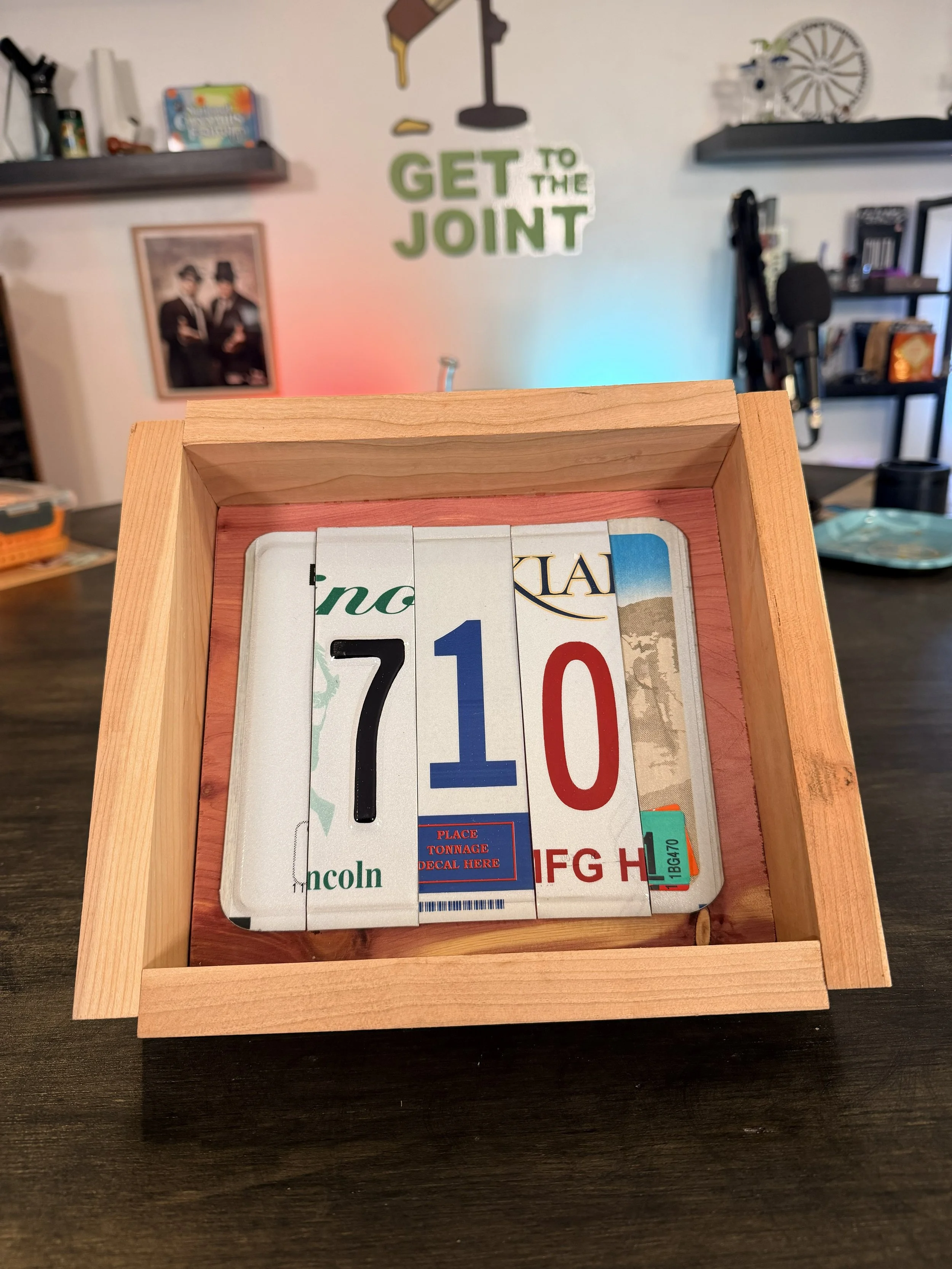 710 (#2) - License Plate Art