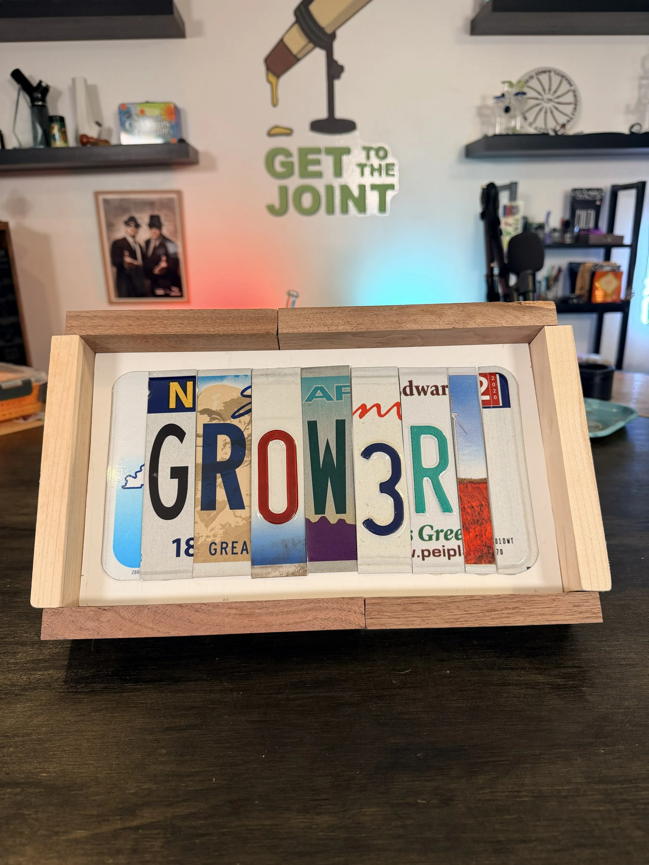 Grower - License Plate Art
