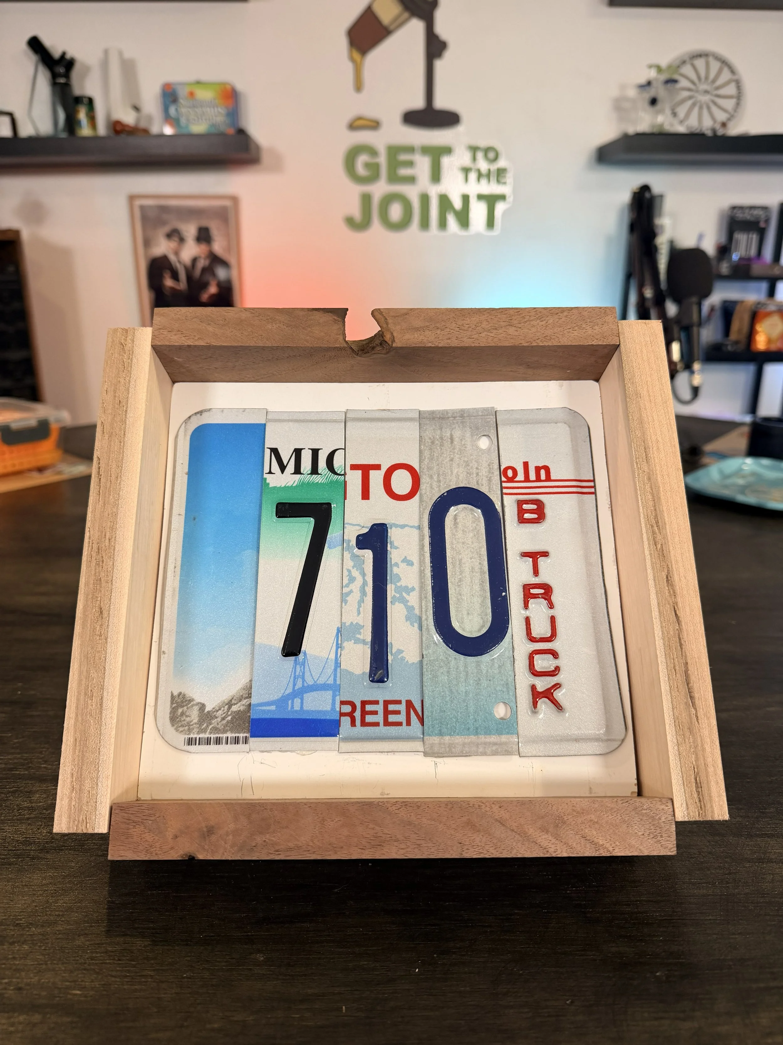 710 (#1) - License Plate Art