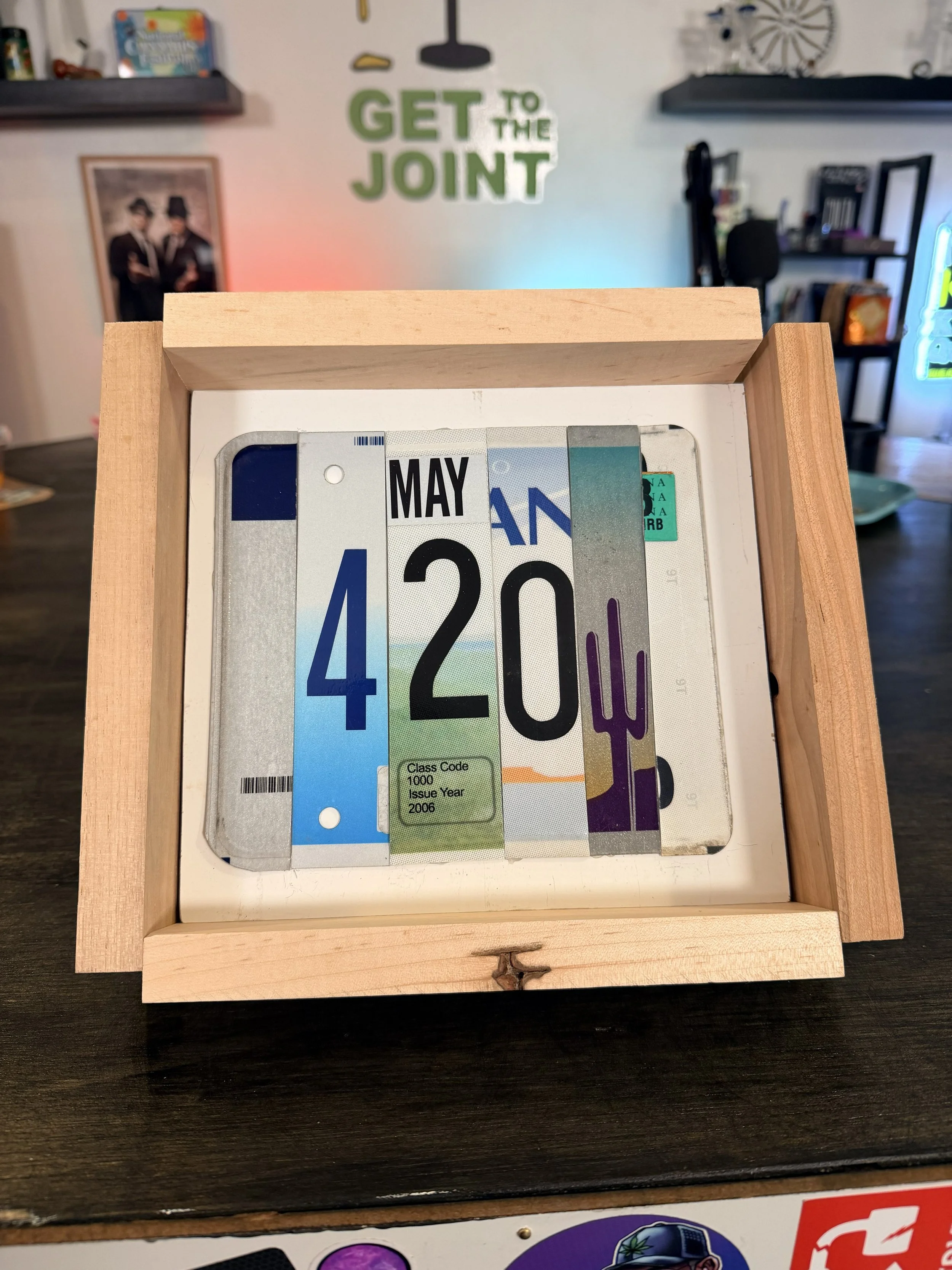 420 (#1) - License Plate Art