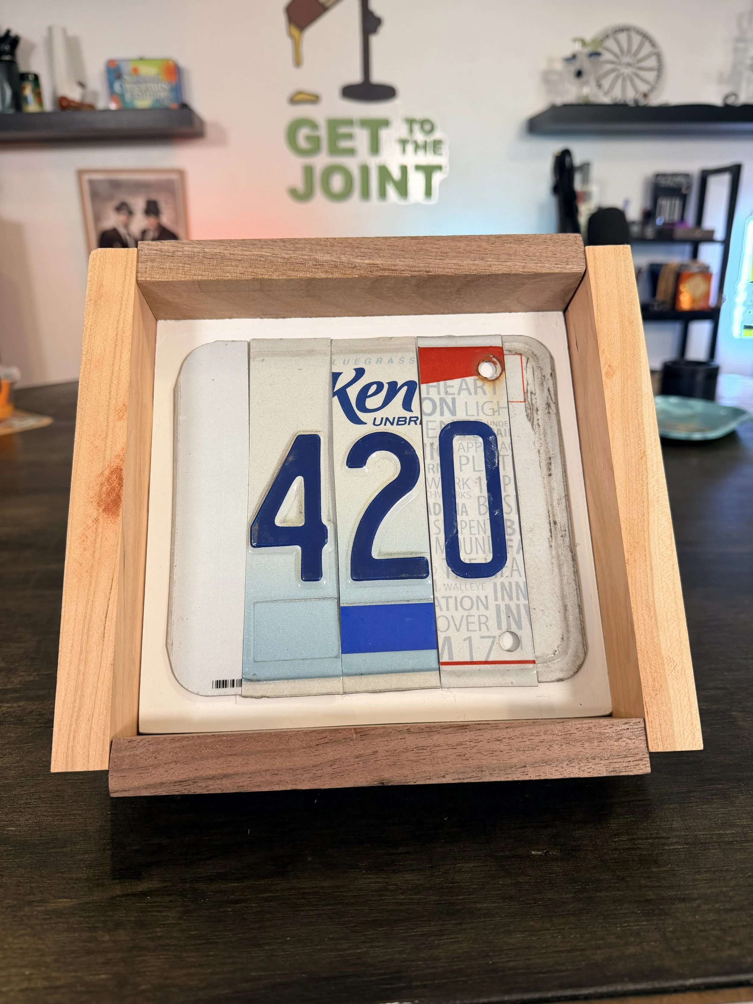 420 (#3) - License Plate Art
