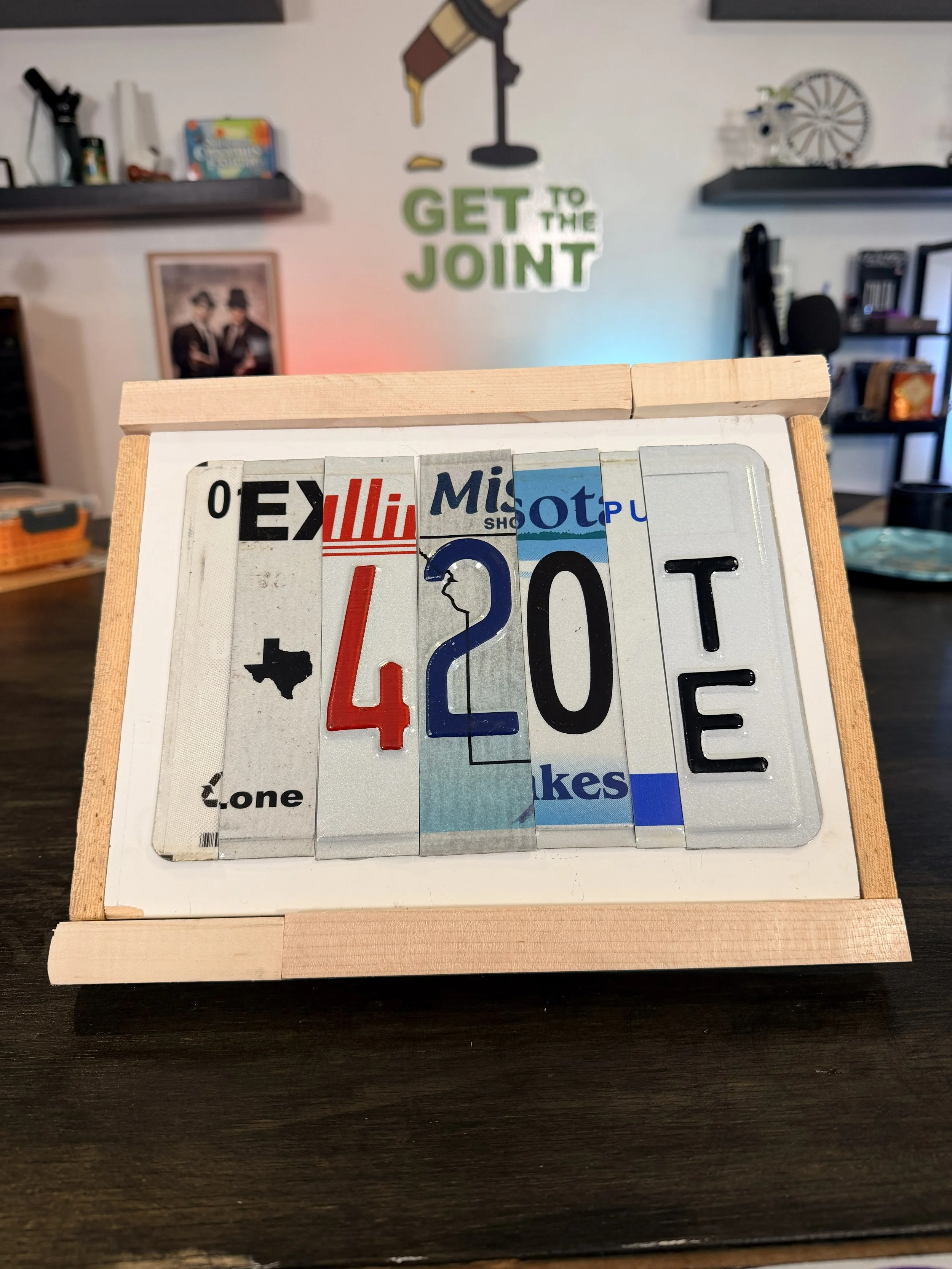 420 (#4) - License Plate Art