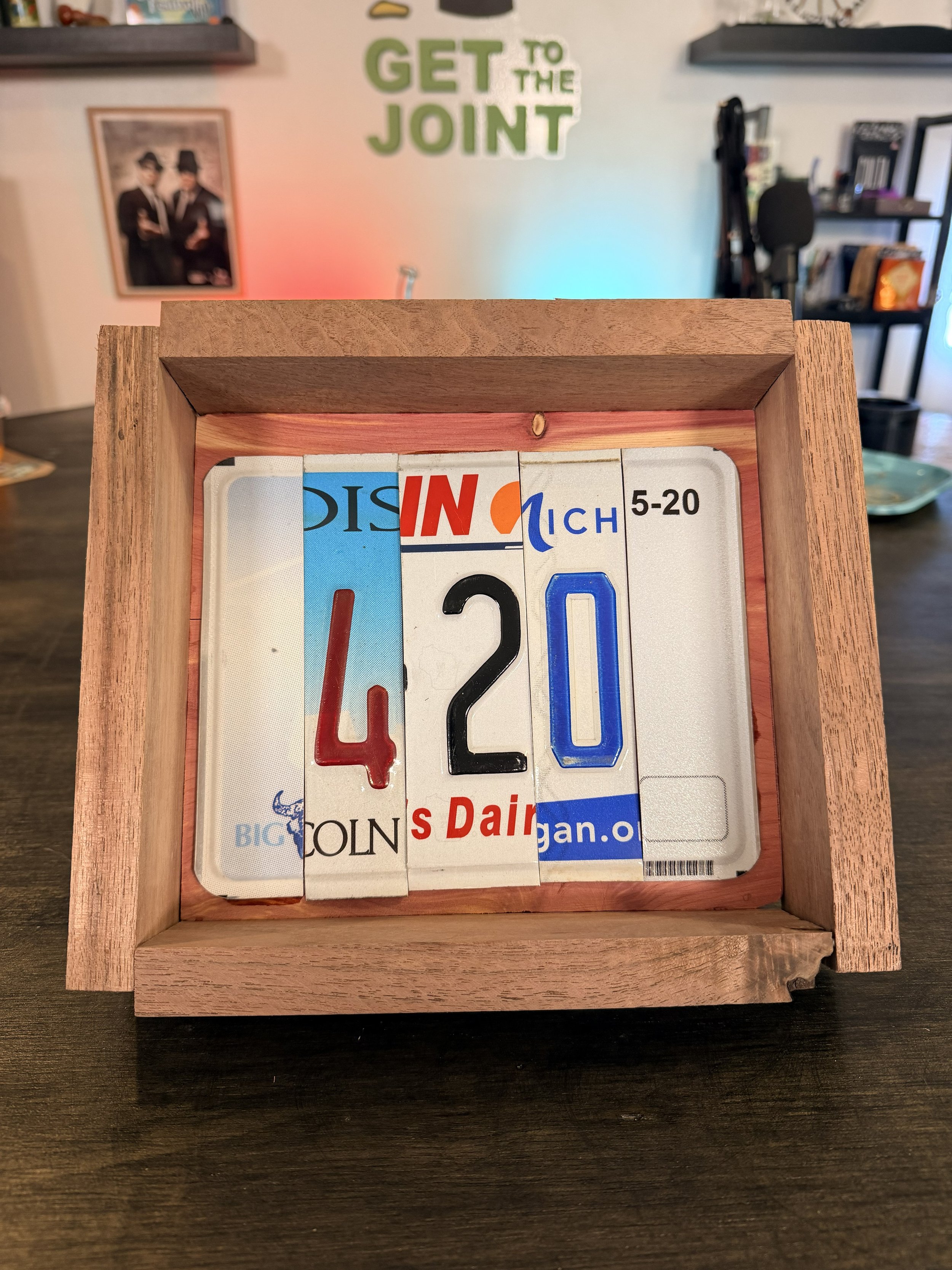 420 (#2) - License Plate Art