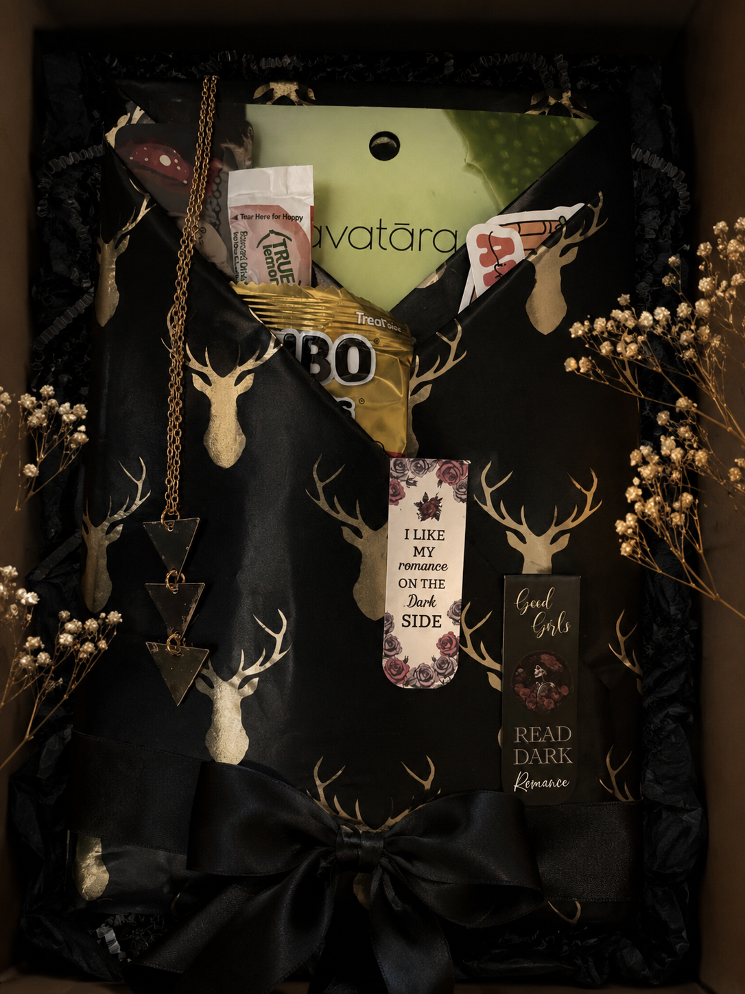 Book Wrap w/ Goodies