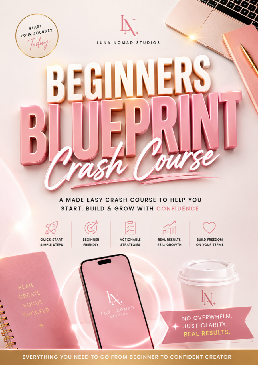 The Beginner's Blueprint-Crash Course