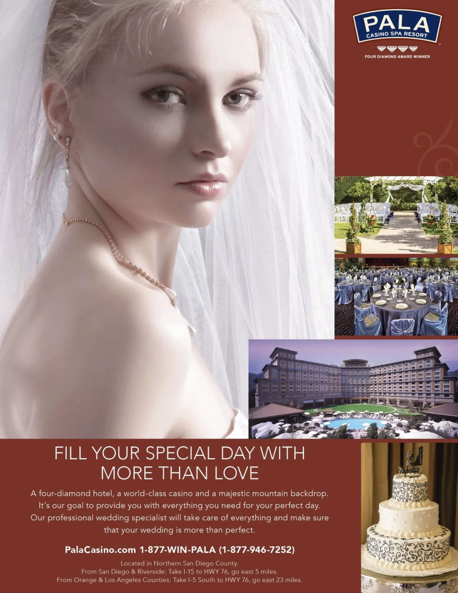 Wedding Ad  | Pala Casino