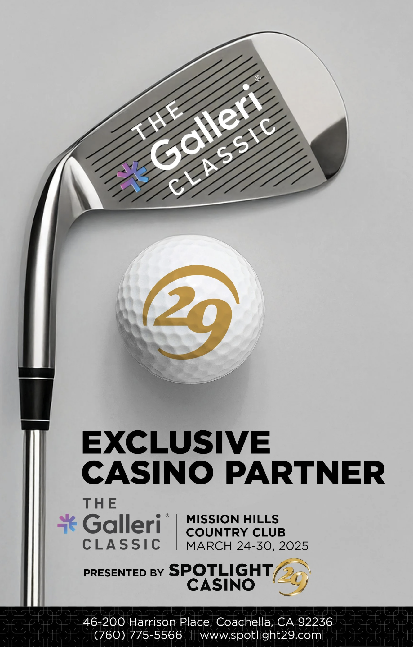 Golf Tournament Sponsorship  | Spotlight 29 Casino