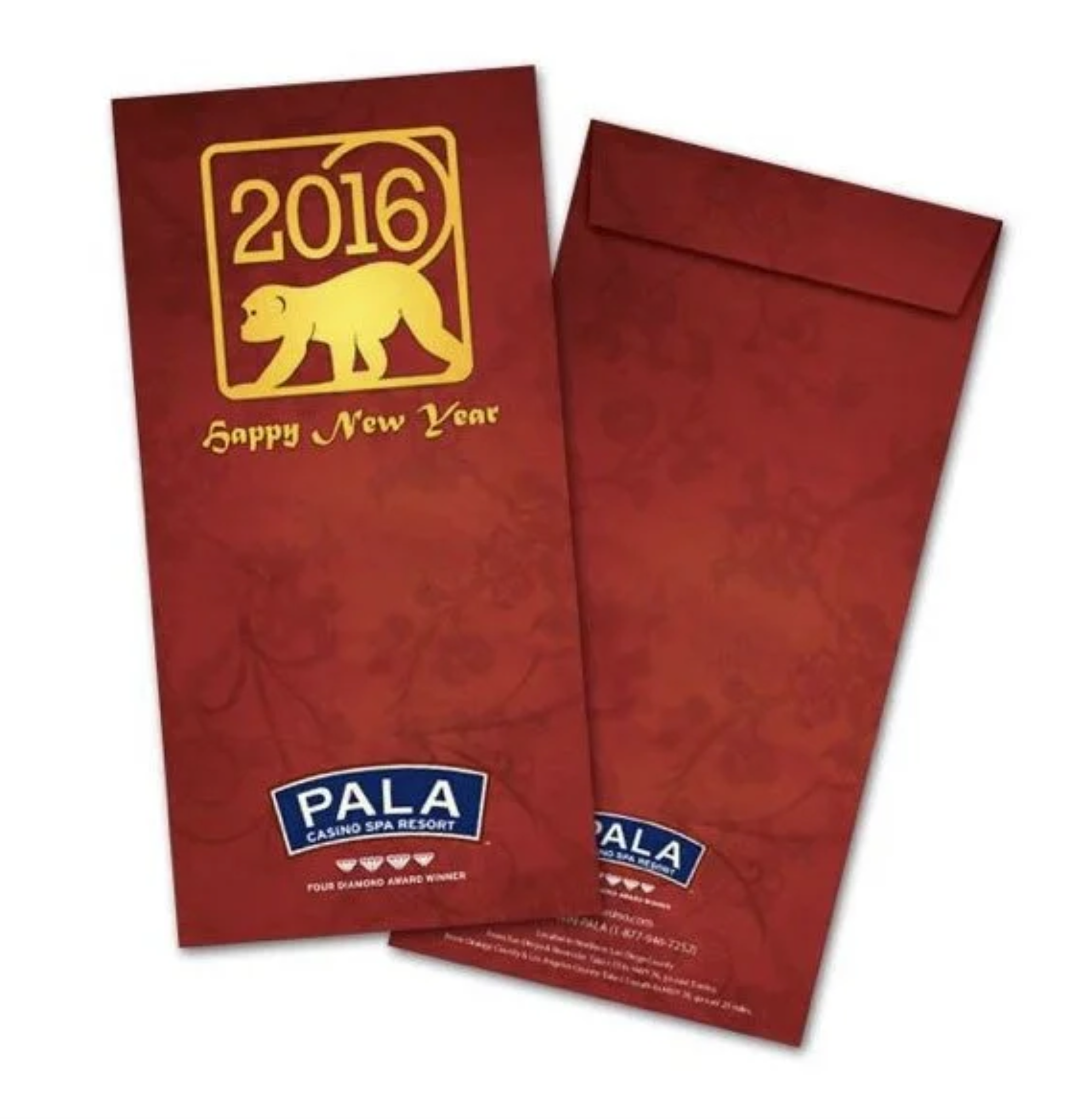 Lunar New Year Red Envelope  | Pala Casino