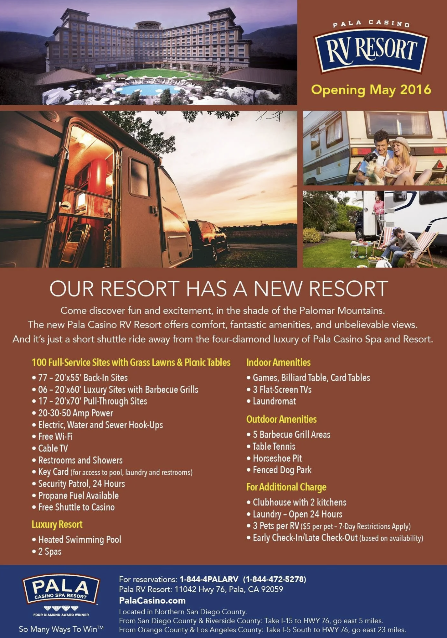 RV Park Launch Ad  | Pala Casino