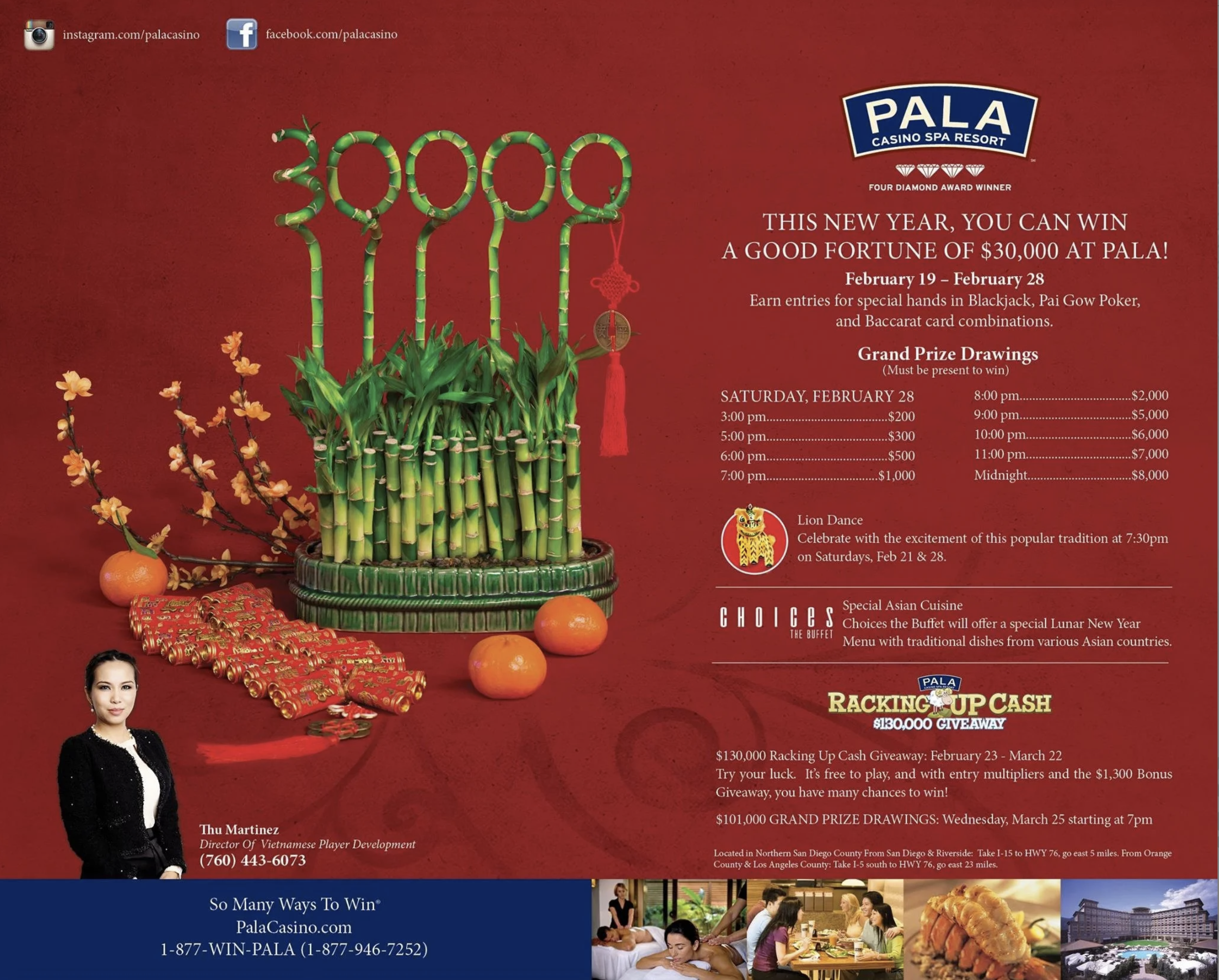 Lunar New Year Promotion  | Pala Casino