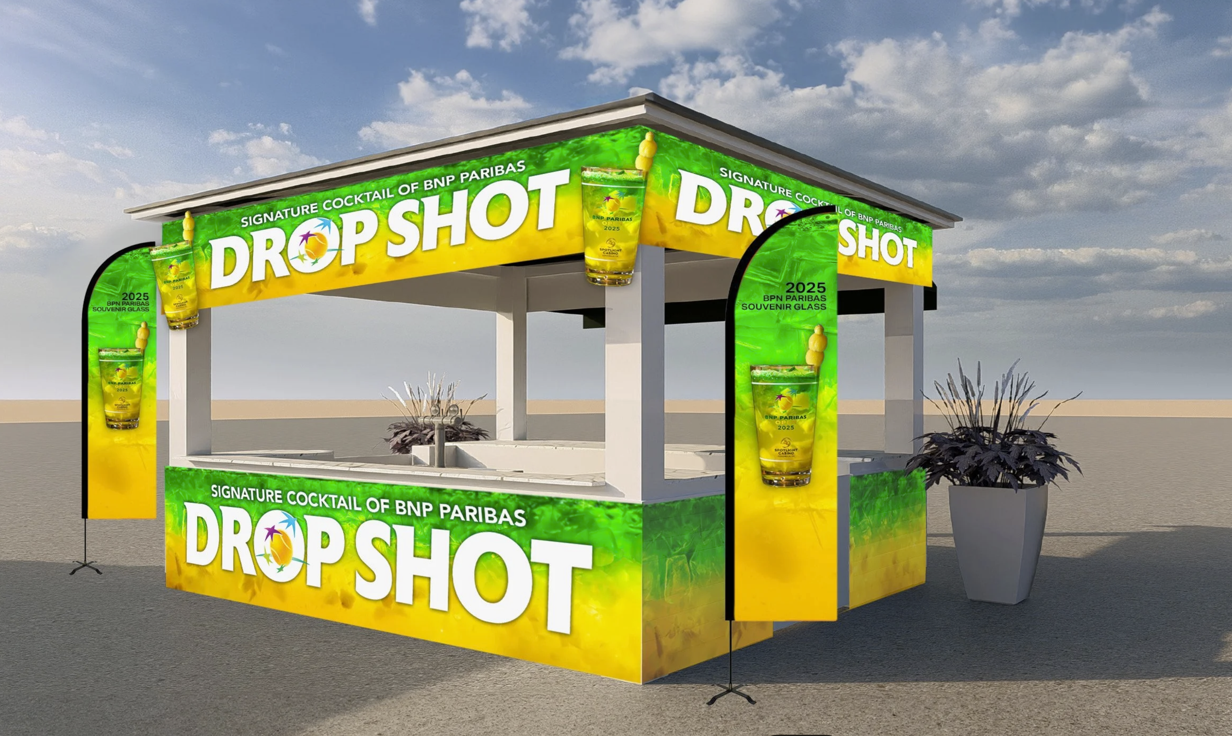 Drop Shot Booth | Spotlight 29 Casino