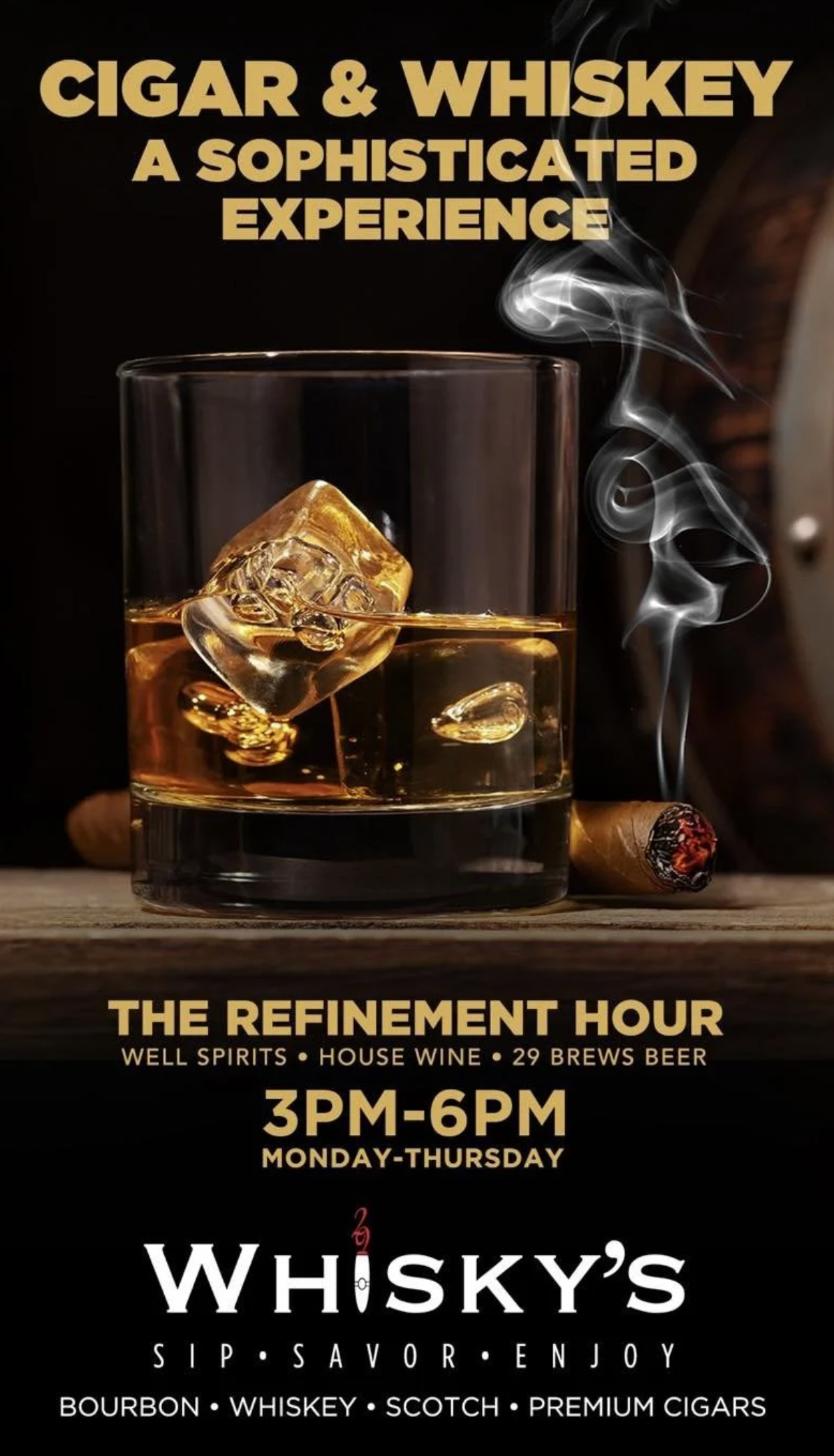 Whisky's Ad |  Spotlight 29 Casino