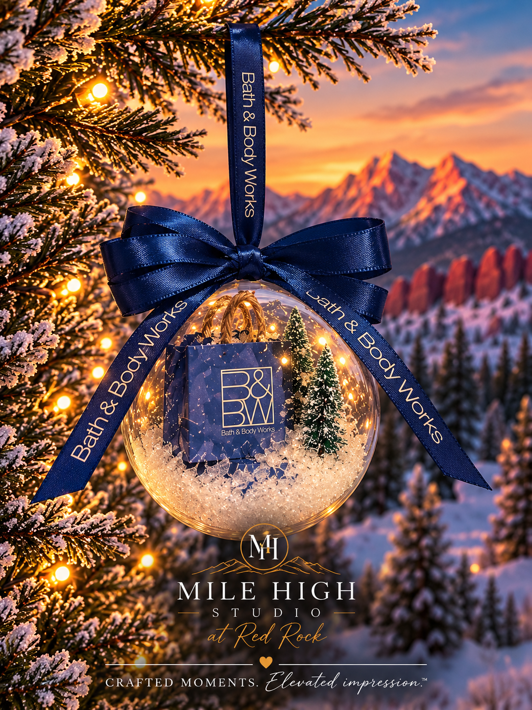 Limited Edition-Bath & Body Works Fall 2026 Inspired Ornament