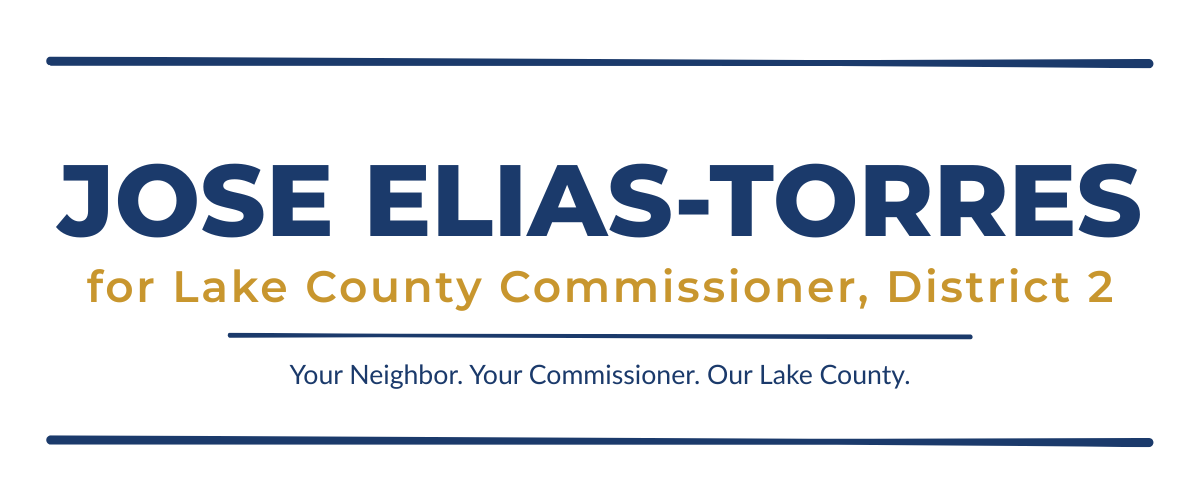Jose Elias-Torres for Lake County Commissioner