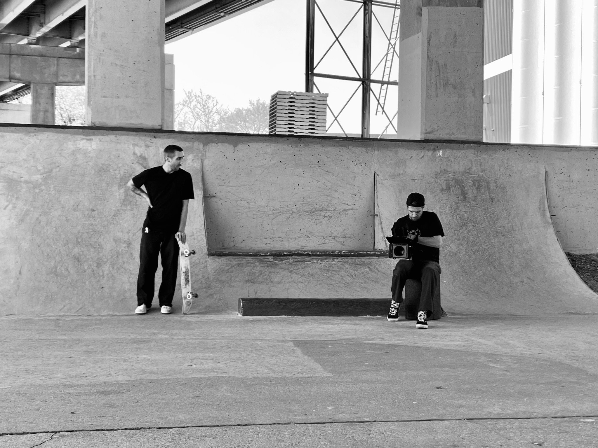 Filming and skating with Corey Cummins in Grand Rapids, MI
