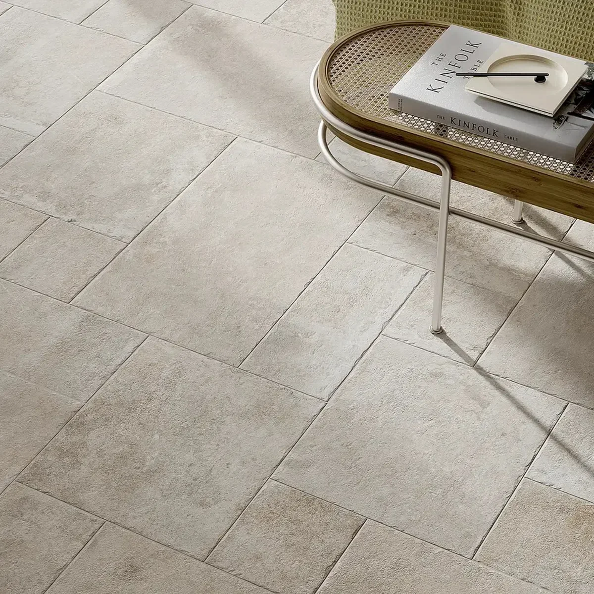 Windcrest Versailles Pattern Travertine Look Porcelain Tile