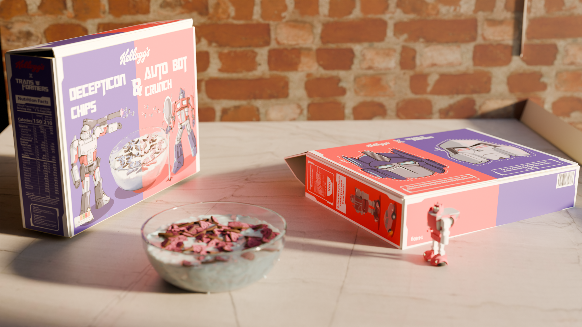 Cereal Box Packaging Design