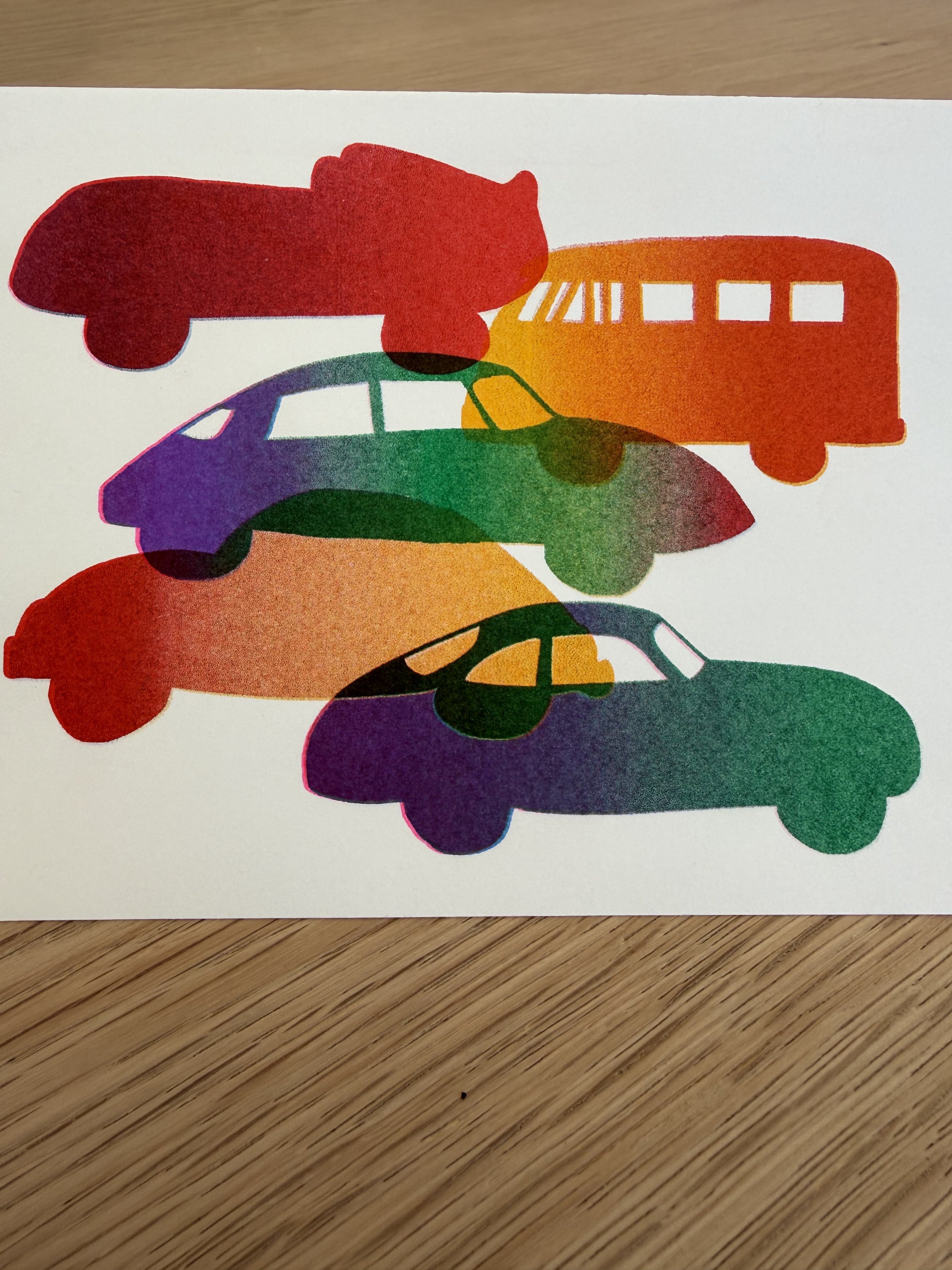 Euro Card Ombre Red Hot 5 pack