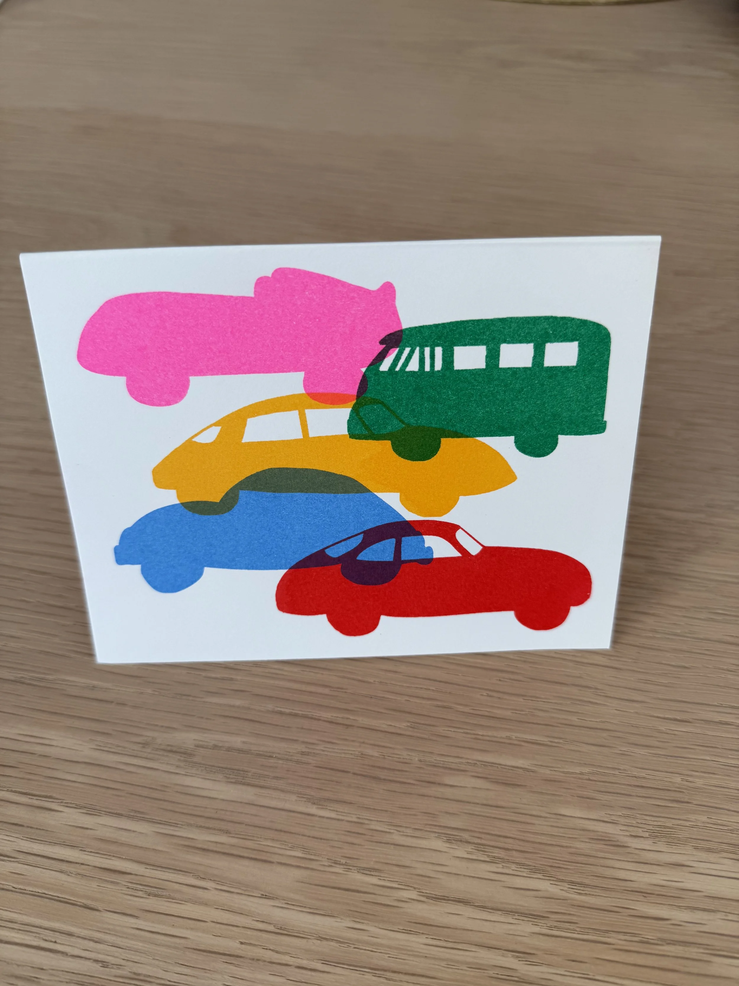 Cartoon Euro Cars Solid 5 pack