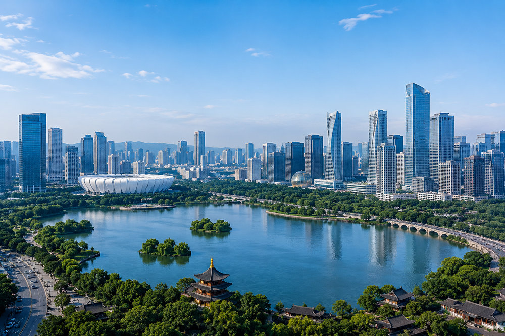 Hangzhou skyline