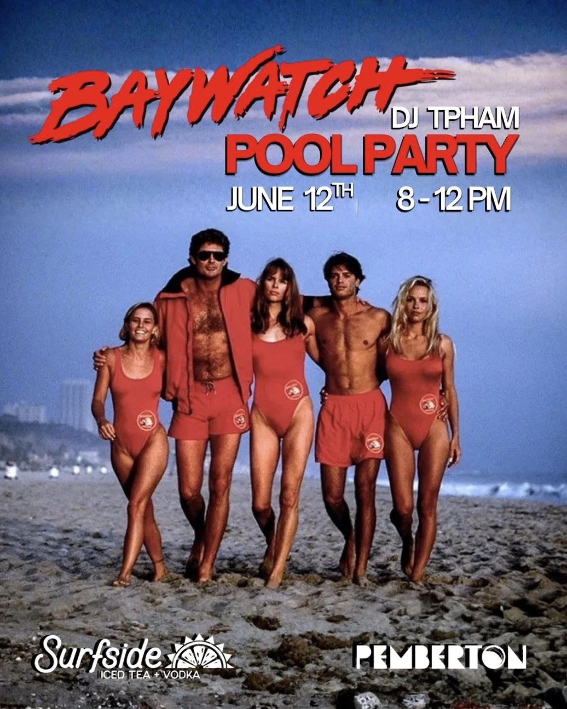 Baywatch Pool Party