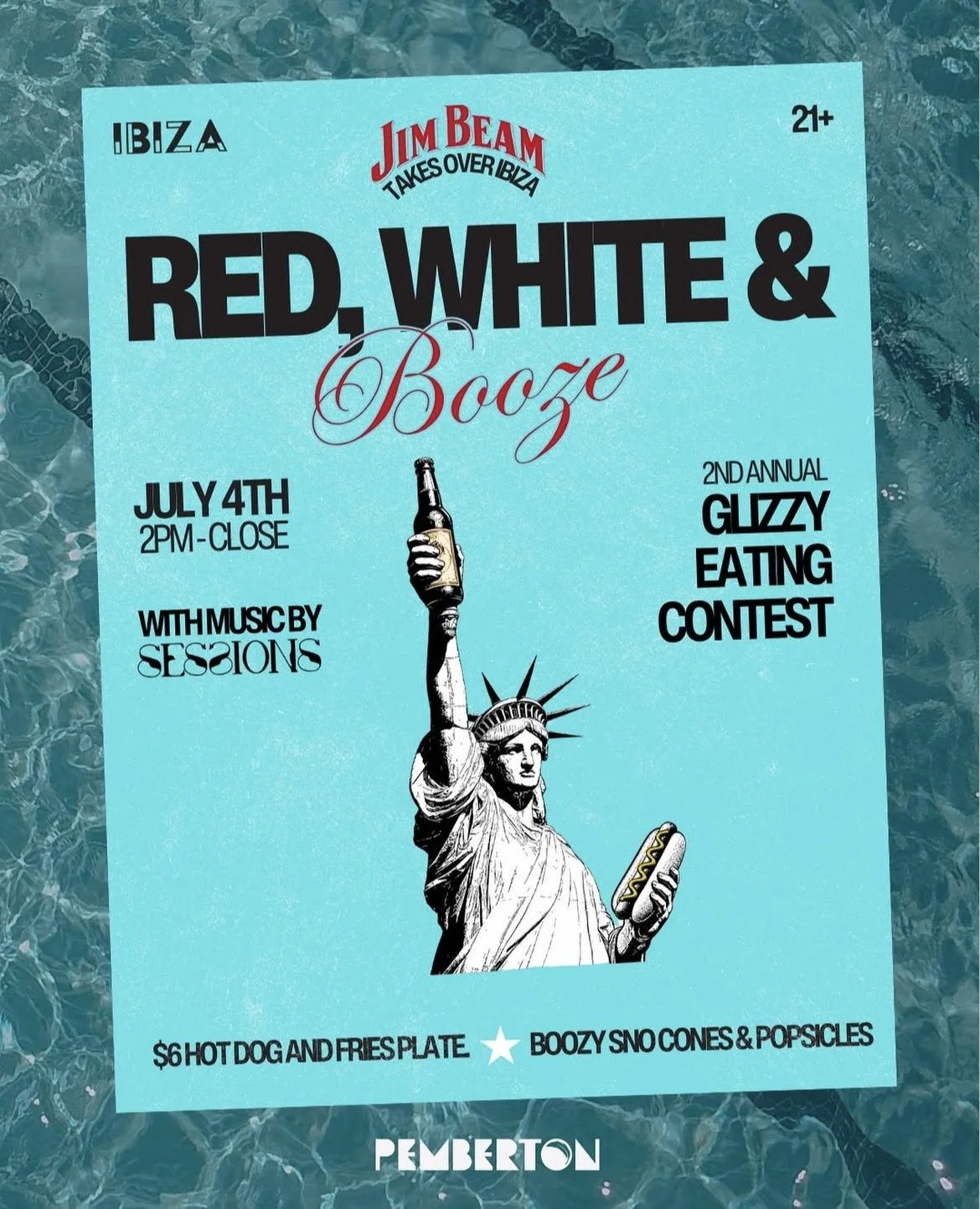 RED, WHITE, AND BOOZE
